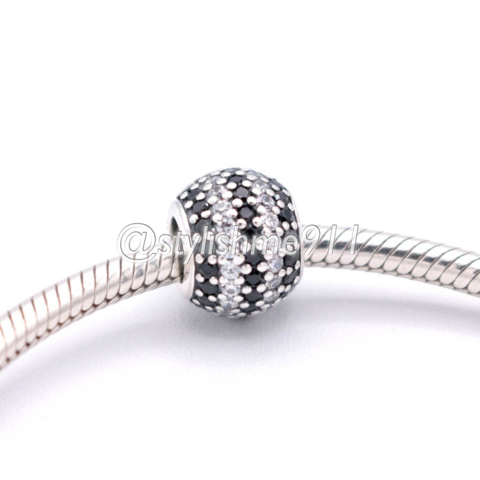 pandora Authentic PANDORA Black Nautical Pave Lights Charm Size ONE SIZE - 4 Thumbnail
