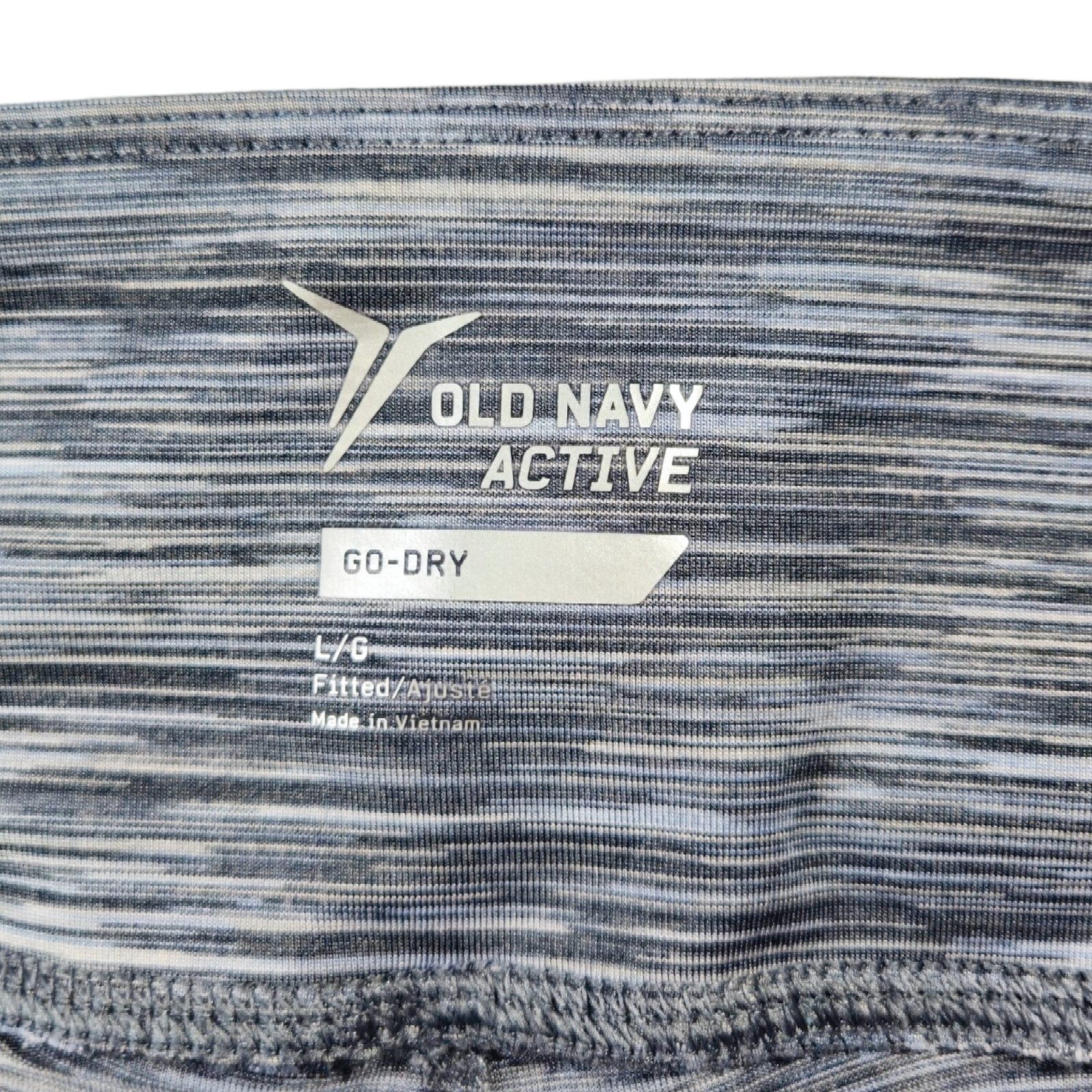 Old Navy EUC Old Navy Active Go-Dry Twist-Hem Leggings Sz. L [12-14] Size 34" / US 12 / IT 48 - 6 Thumbnail