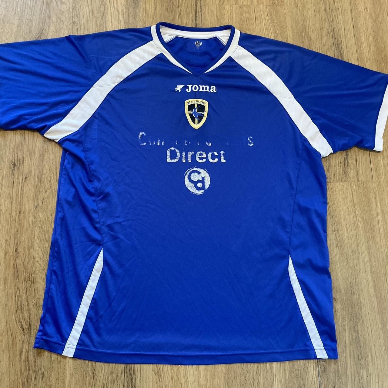 Joma 2006-07 Cardiff City Blue Birds Home Joma football shirt Size US XL / EU 56 / 4 - 1 Thumbnail