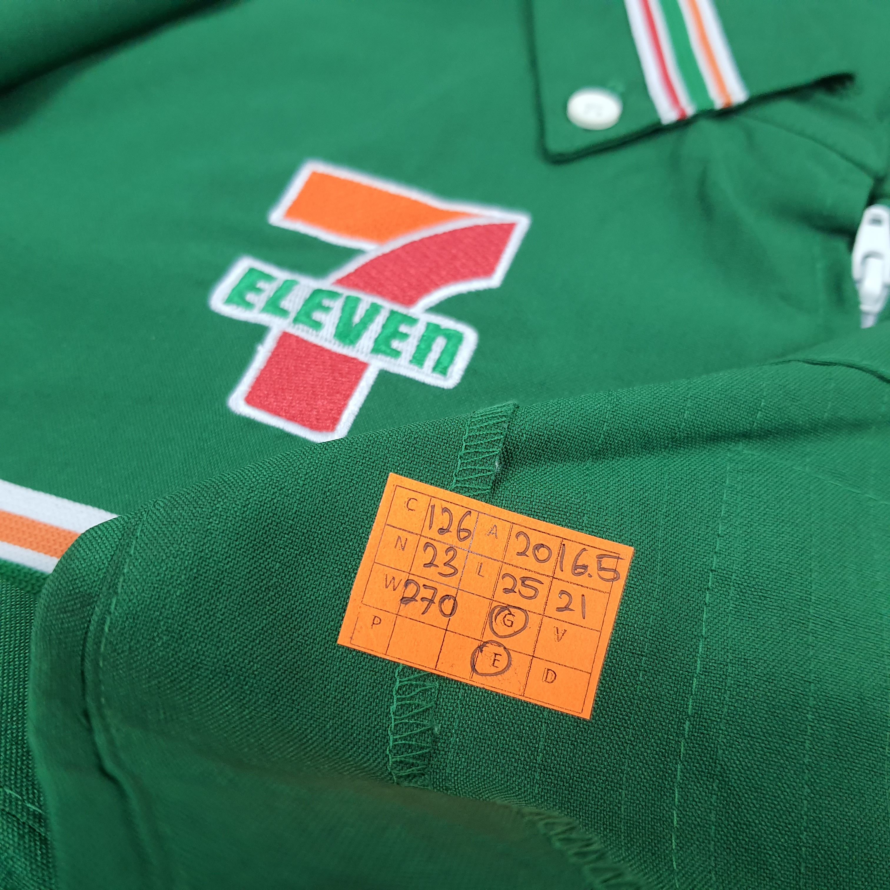 Japanese Brand × Vintage Vintage 7 Eleven Staff Uniform Japanese Brand Worker Jacket Size US S / EU 44-46 / 1 - 8 Thumbnail