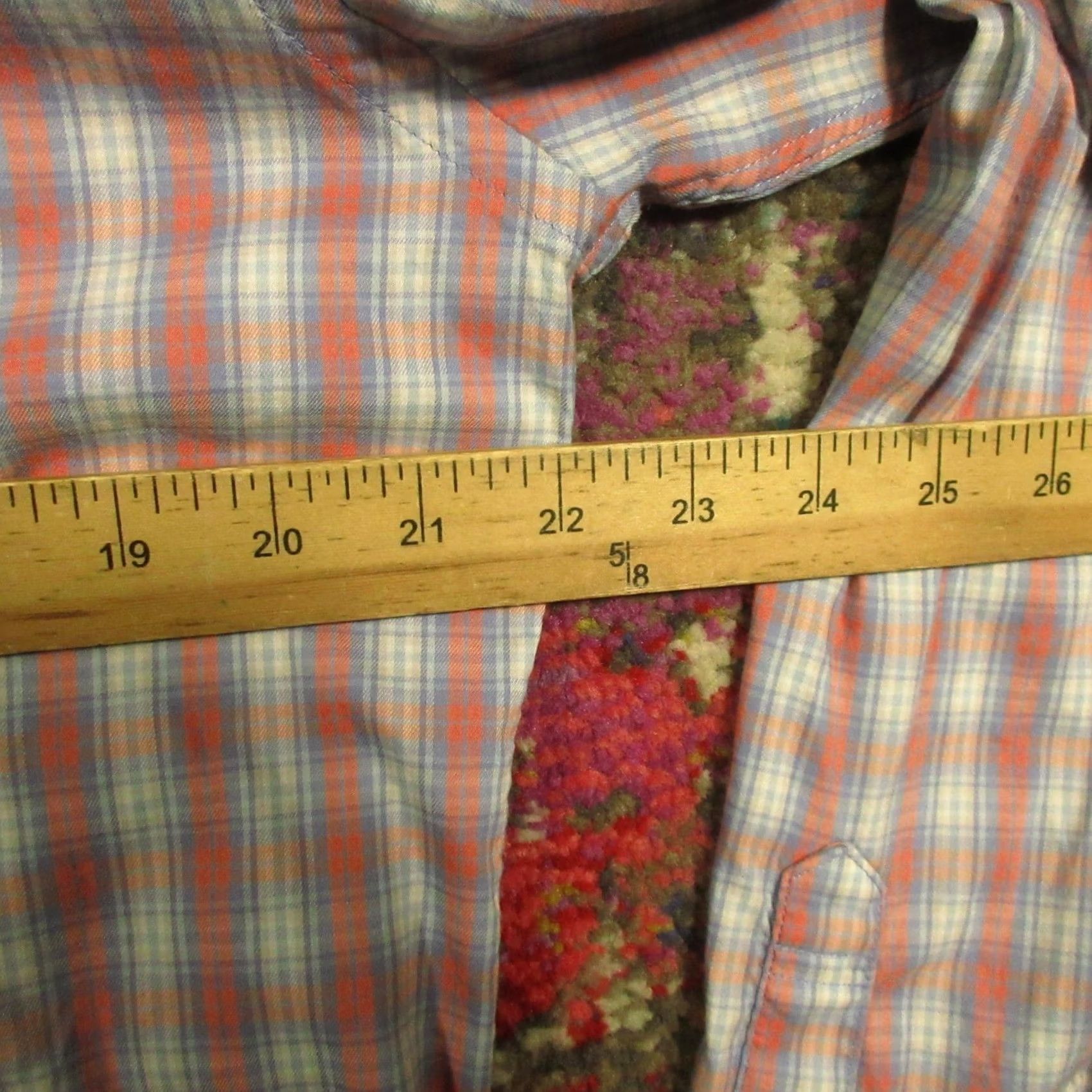 Faherty Faherty Movement Shirt Plaid Long Sleeve Button-Down Blue Pink Men’s L Size US L / EU 52-54 / 3 - 7 Thumbnail