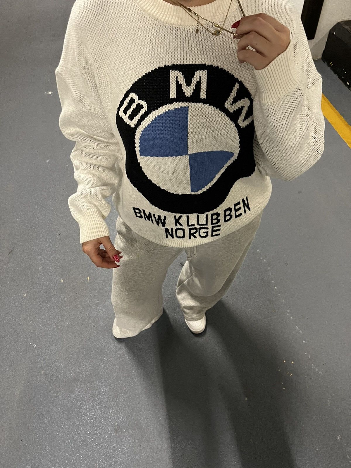 Vintage BMW Knit vintage sweater Size US M / EU 48-50 / 2 - 3 Thumbnail