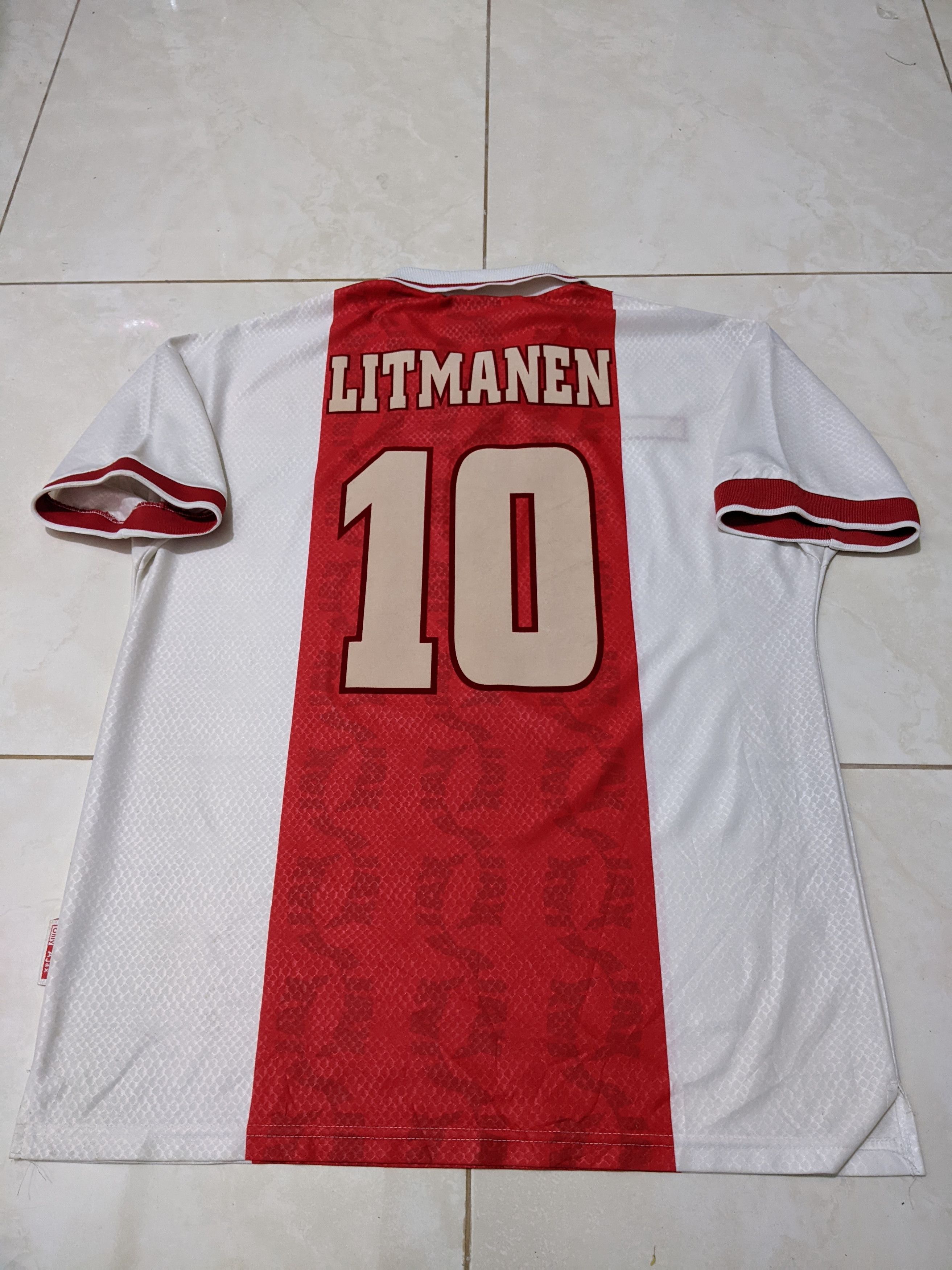 Umbro Ajax Amsterdam 1998 home Jersey football shirt Size US L / EU 52-54 / 3 - 2 Thumbnail