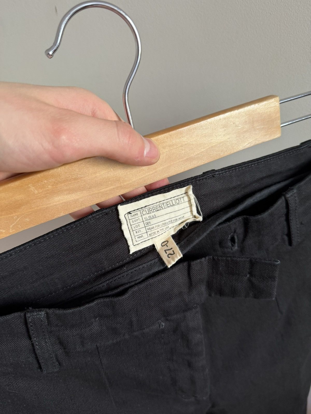 Current/Elliot Current/Elliott Black Flared Trousers High Rise Size 27" / US 4 / IT 40 - 7 Thumbnail
