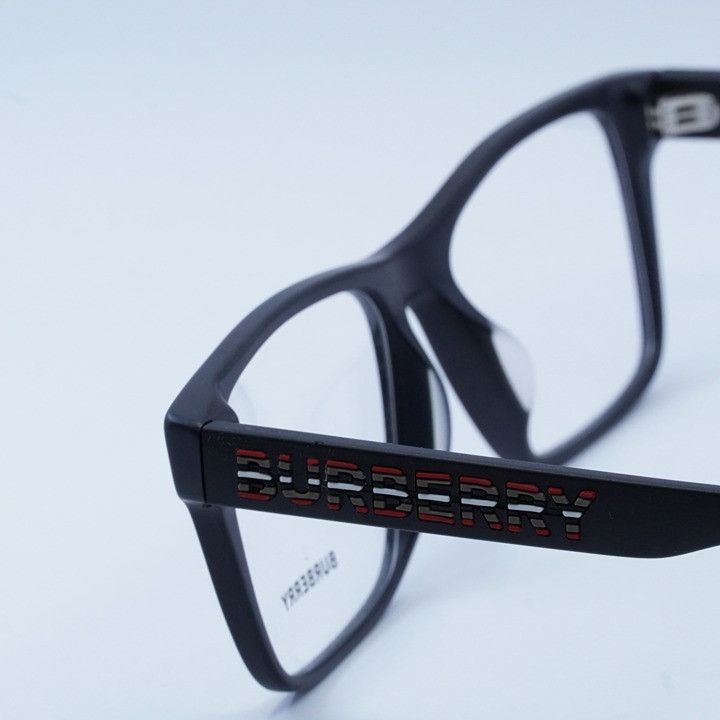 Burberry Burberry BE2393D 3464 Men Eyeglasses Matte Black 55mm Size ONE SIZE - 2 Thumbnail