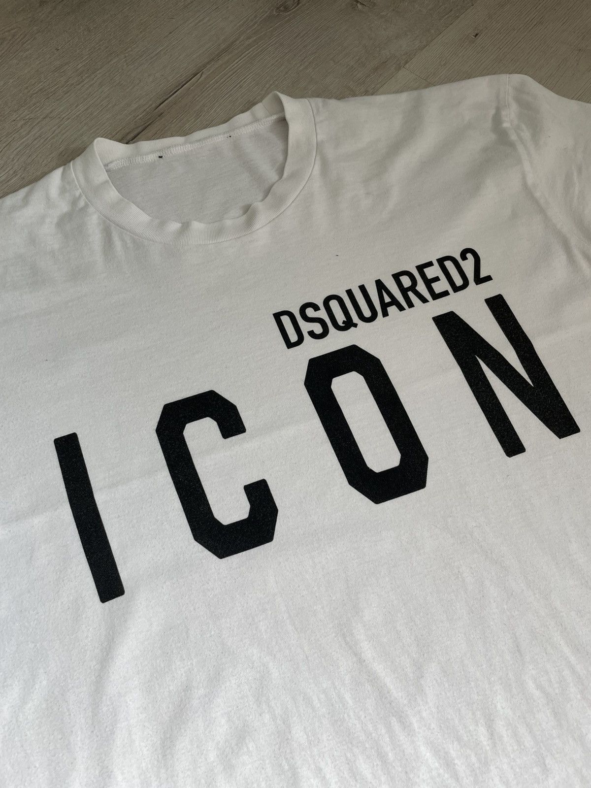 Designer × Dsquared2 Rare Dsquared 2 Icon Big Logo T-shirt Original Hypebeast Y2k Size US L / EU 52-54 / 3 - 4 Thumbnail