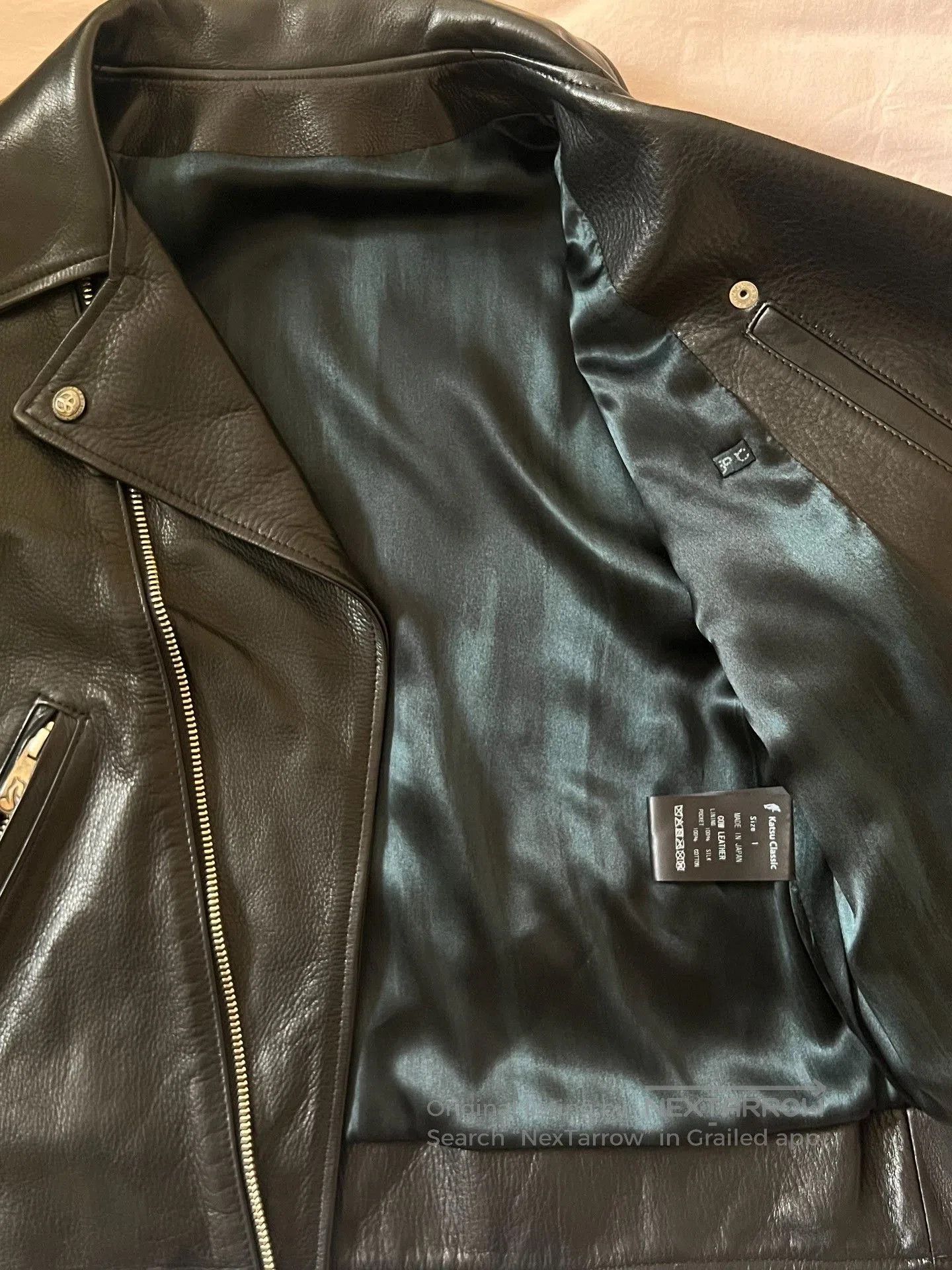 Porter Classic Porter Classic PC Riders Leather Jacket. Size XXS / US 00 / IT 34 - 7 Thumbnail