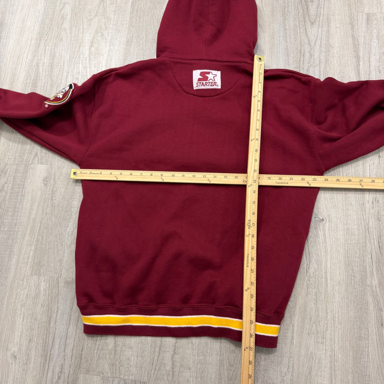 Starter Vintage Starter Florida State Seminoles Hoodie Men's Large Size US L / EU 52-54 / 3 - 9 Thumbnail