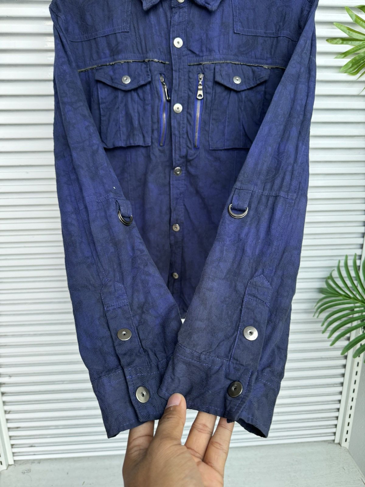 If Six Was Nine Vintage Semantic Design Button Jacket Hoodies Size US M / EU 48-50 / 2 - 5 Thumbnail