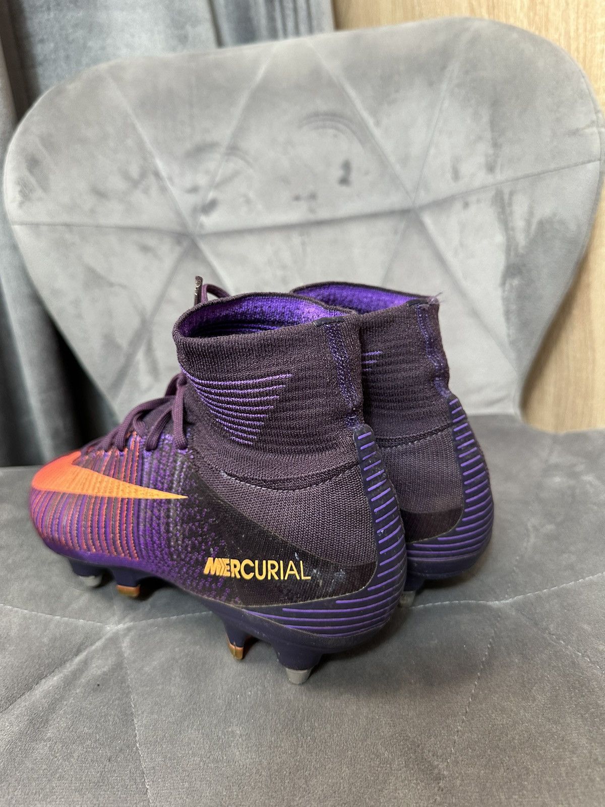 Nike Mens Boots Nike Mercurial Superfly V Sg-Pro MadeinItaly 2016 Size US 6.5 / EU 39-40 - 4 Thumbnail