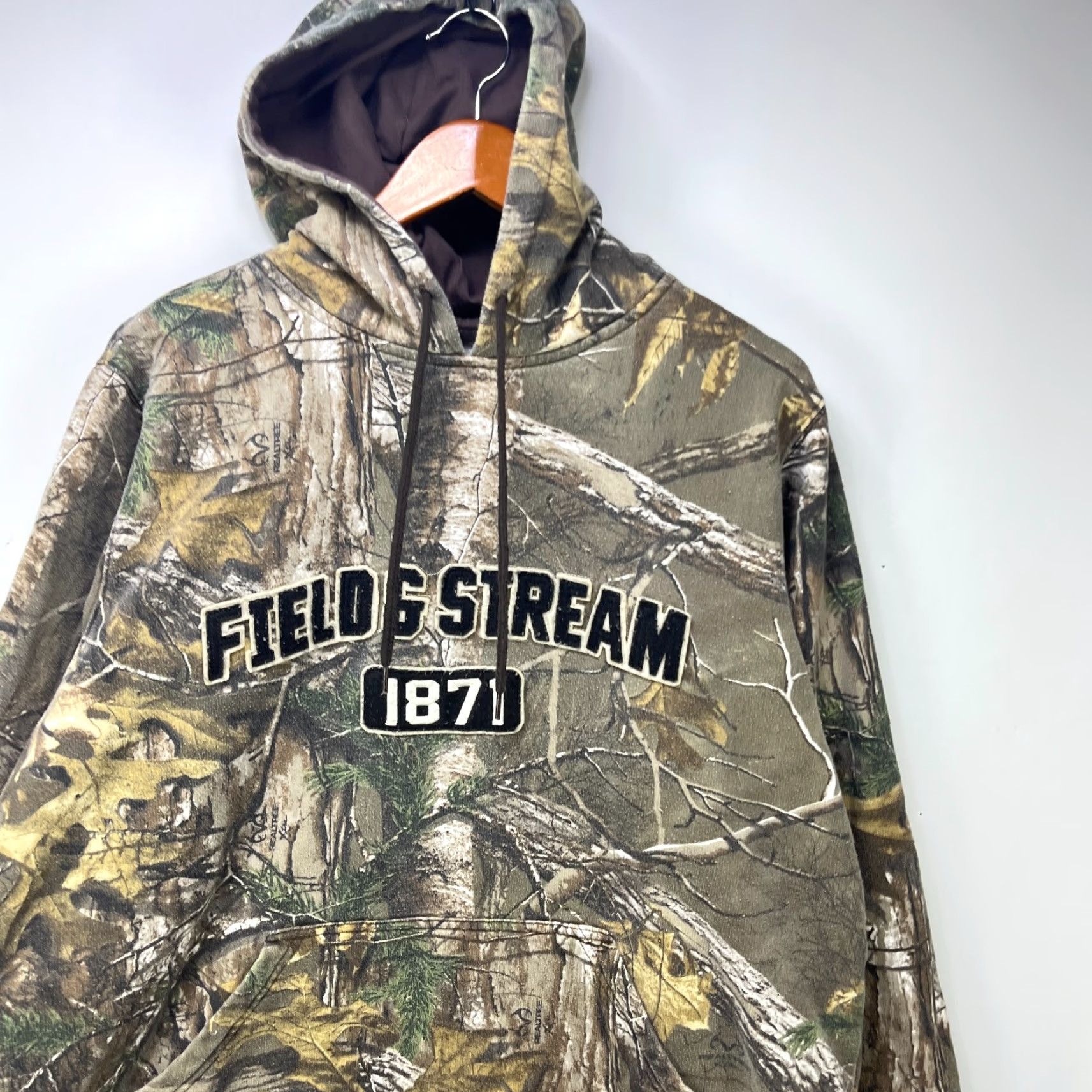 Realtree VINTAGE Realtree Camo Hoodie L Mens Regular Hooded Pockets Green 90s Classic Nike Sportswear Pullover Shirt Size US L / EU 52-54 / 3 - 2 Thumbnail