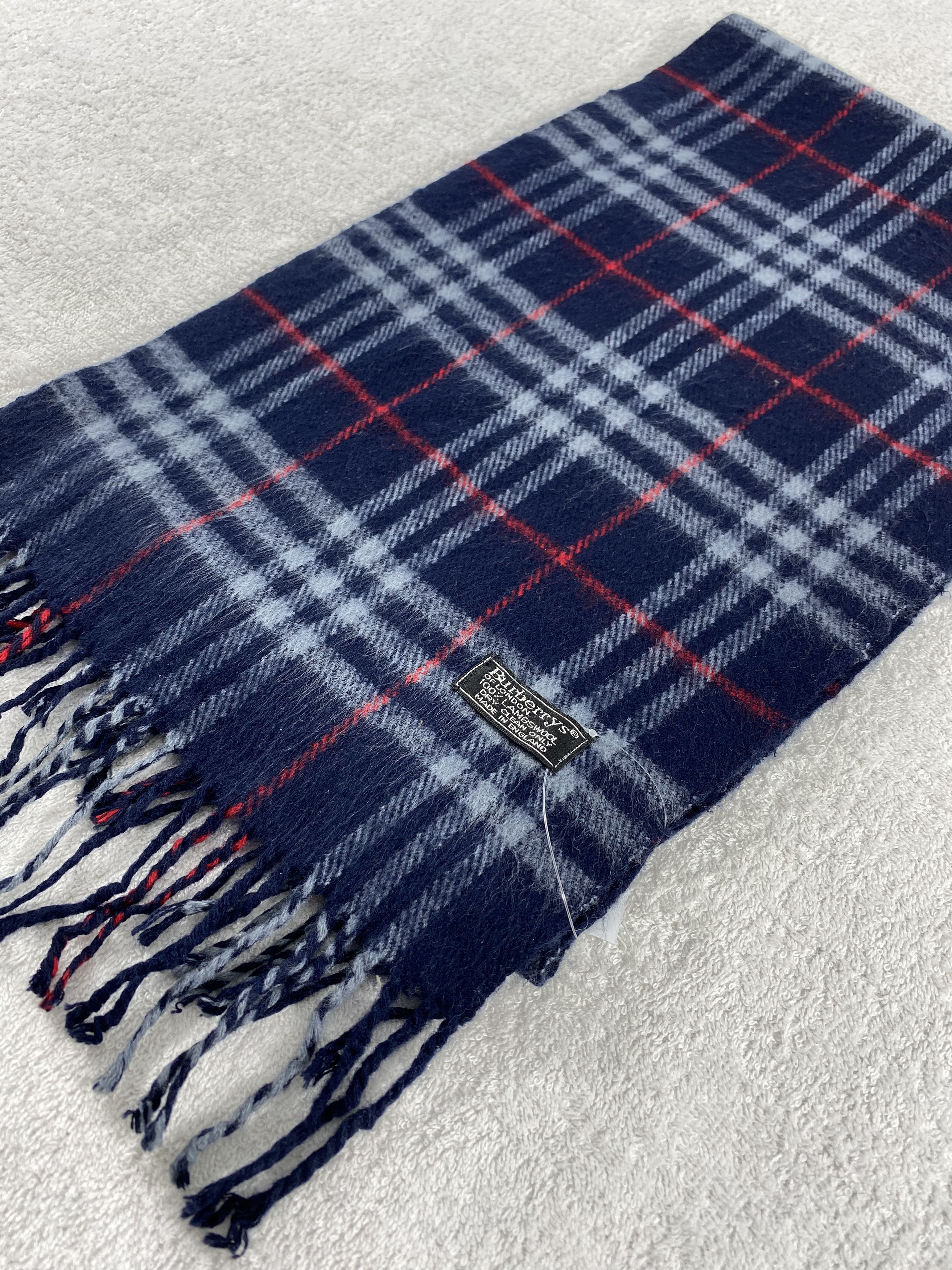 Burberry Vintage Burberry Scarf/Muffler/Neckwear MF683 Size ONE SIZE - 3 Thumbnail