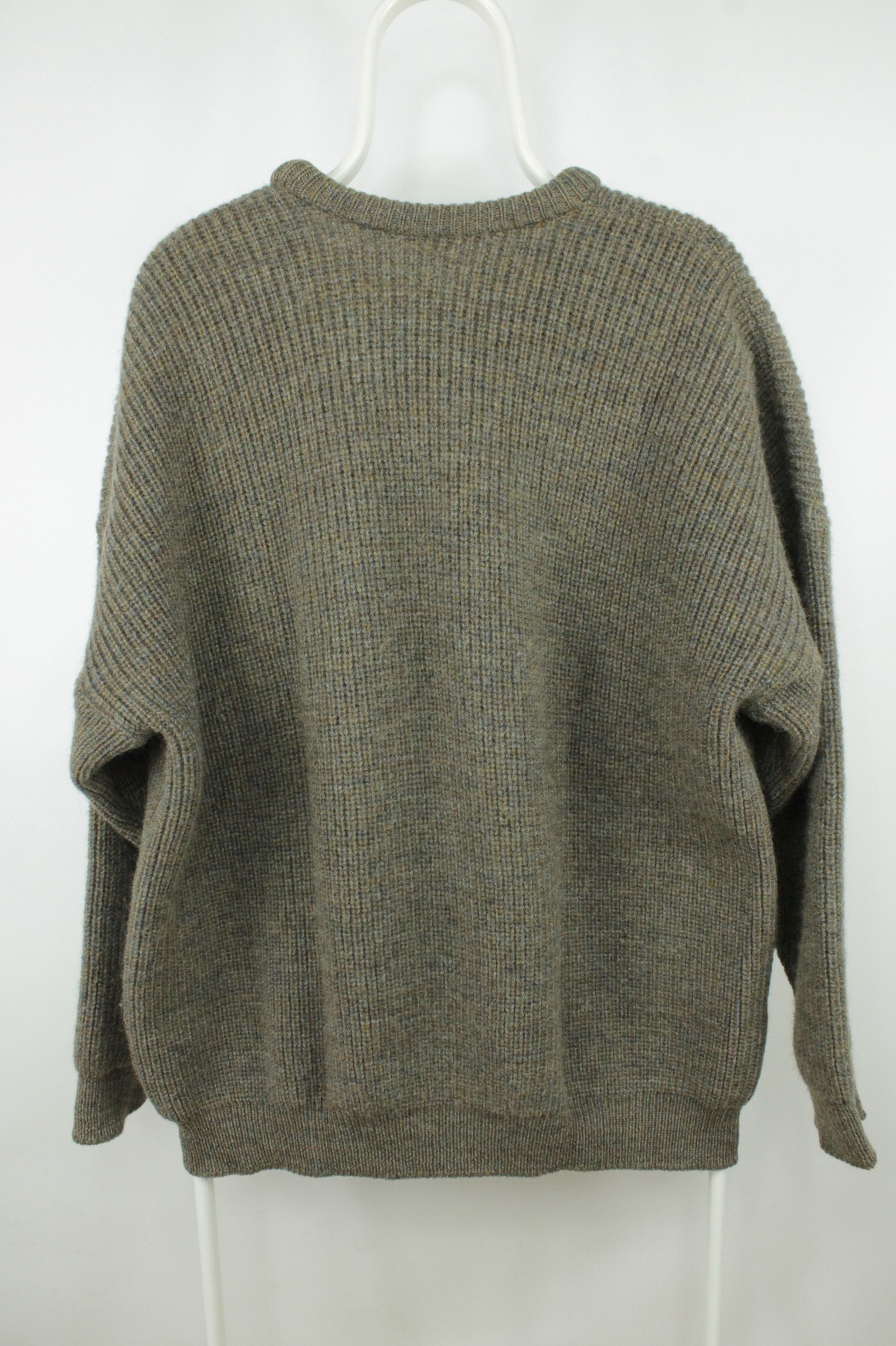 Barbour Vintage Barbour D630 Chunky Heavy Knit Wool Sweater Size US XL / EU 56 / 4 - 5 Thumbnail