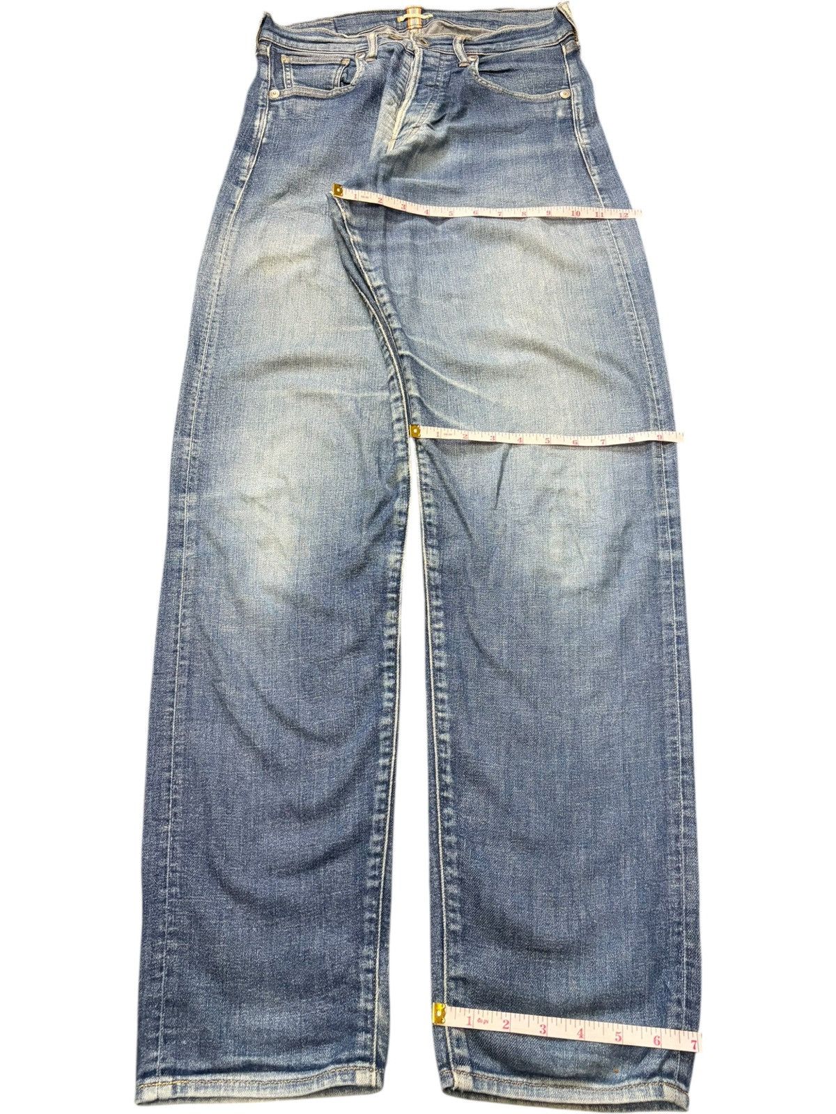 Edwin Vintage Deepers Wear Selvedge Distressed Jeans Size US 28 / EU 44 - 8 Thumbnail