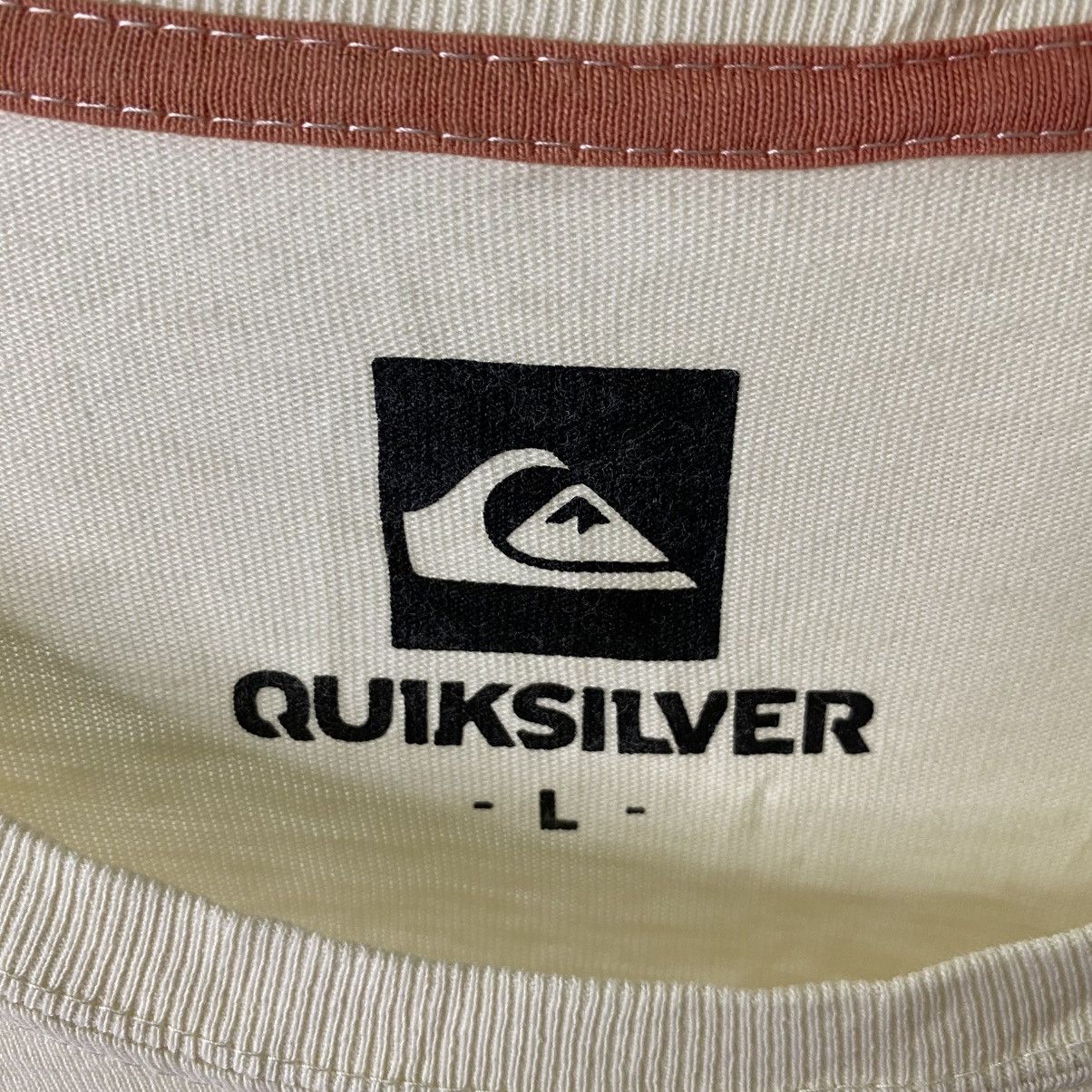 Quiksilver Y2K Quiksilver Big Back Logo 3Qr Raglan T Shirt Surf Style Size US L / EU 52-54 / 3 - 3 Thumbnail