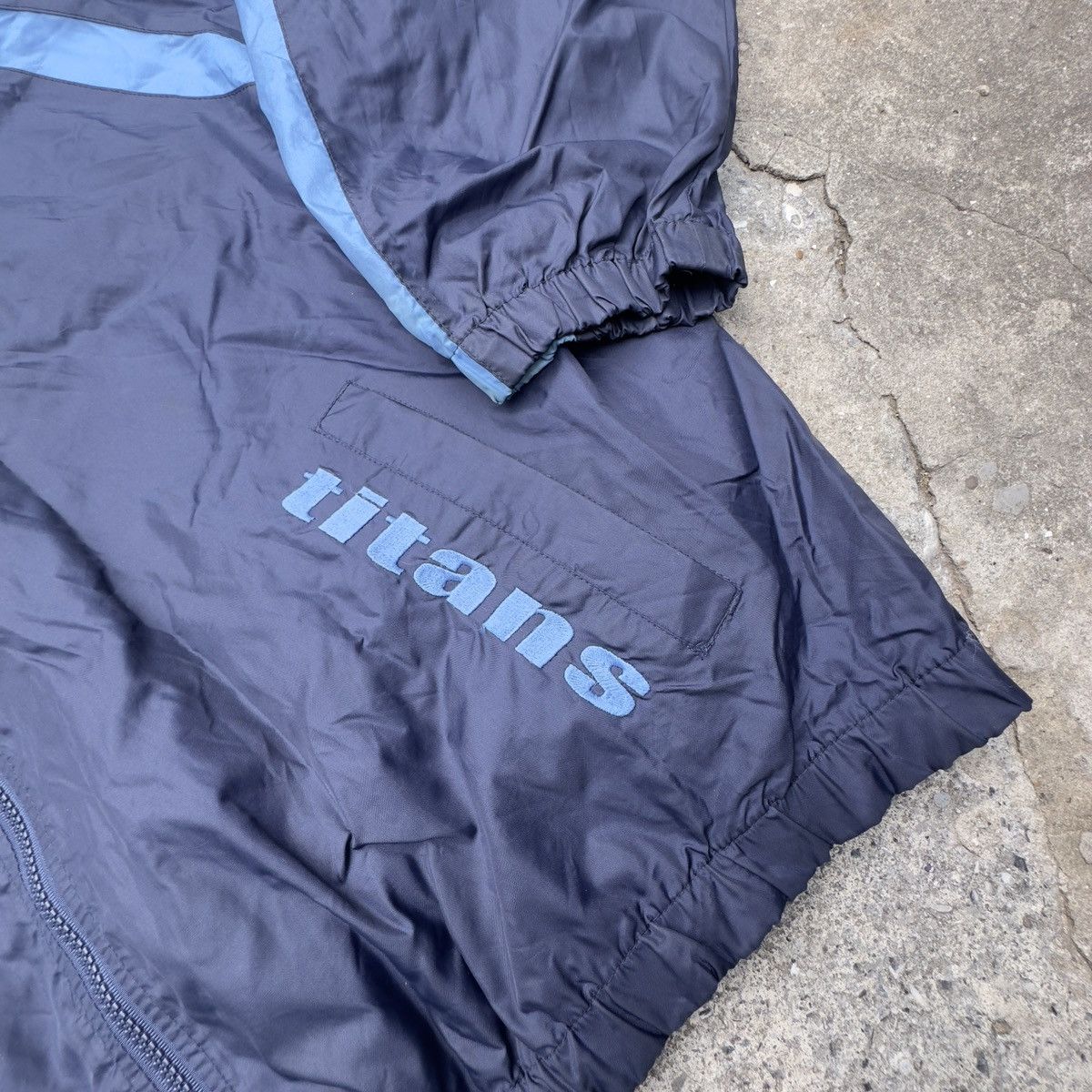 NFL × Reebok × Vintage Vintage Rare Reebok Titans team NFL track jacket Size US XL / EU 56 / 4 - 5 Thumbnail
