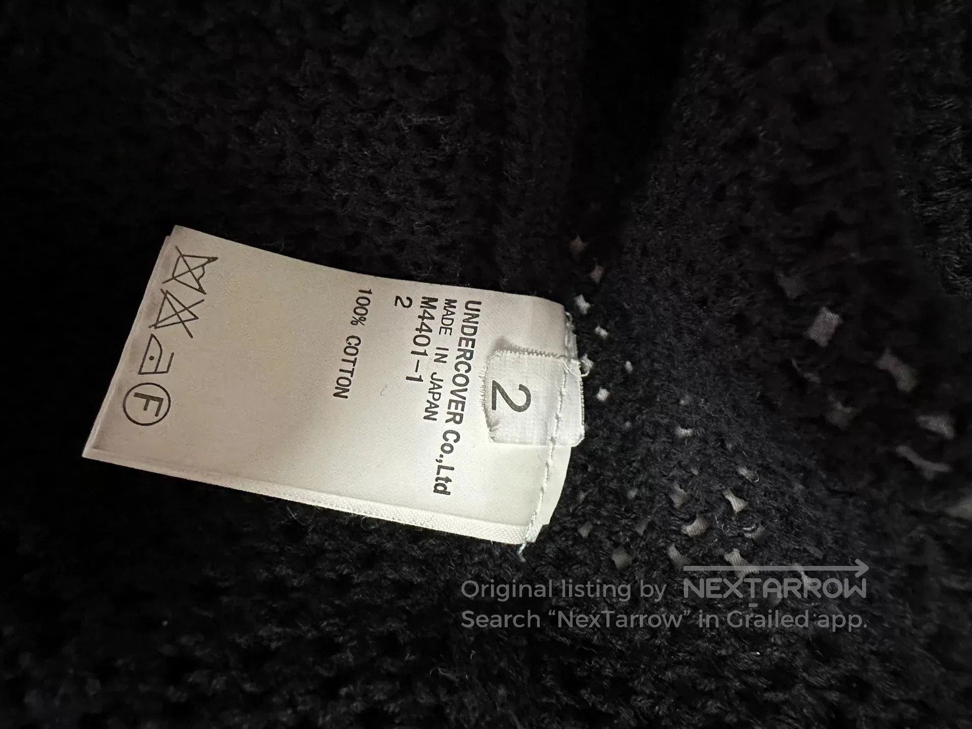 Jun Takahashi Undercover 2014 SS Knit Outerwear. Size US M / EU 48-50 / 2 - 4 Thumbnail