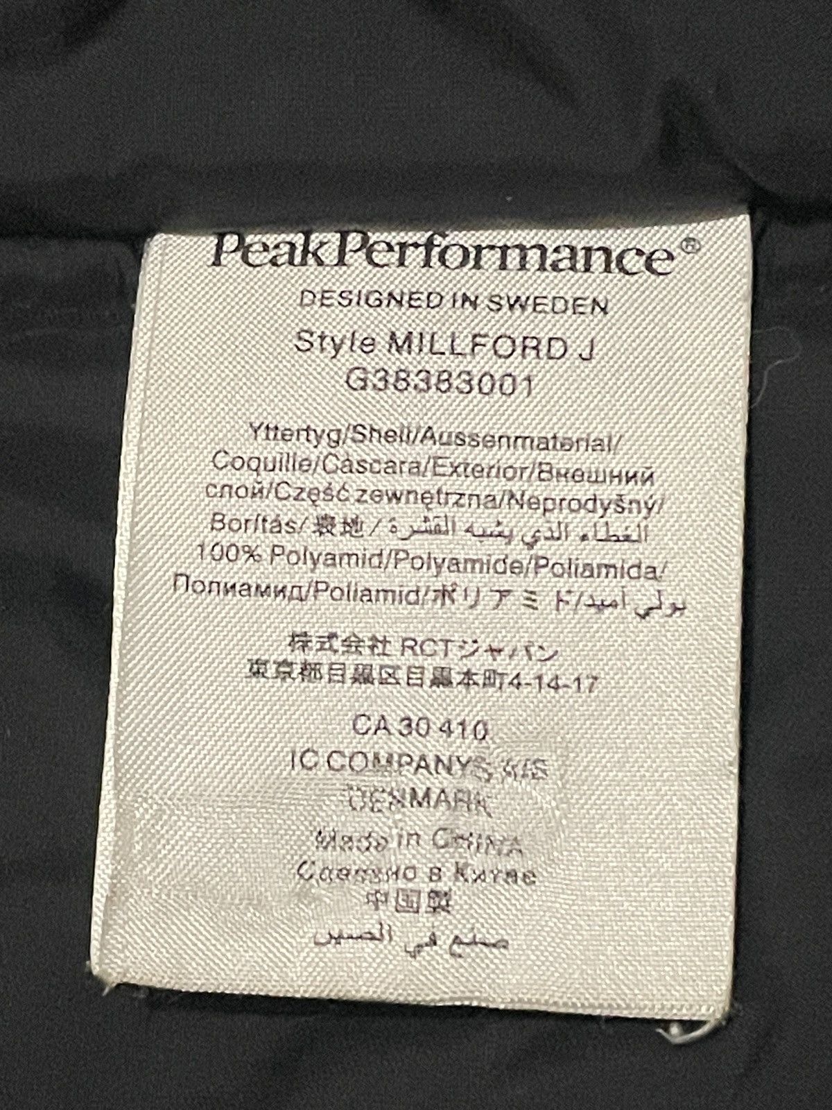 Peak Performance Peak Performance Milford Navy Gorpcore Parka Jacket Size M Size US M / EU 48-50 / 2 - 18 Thumbnail