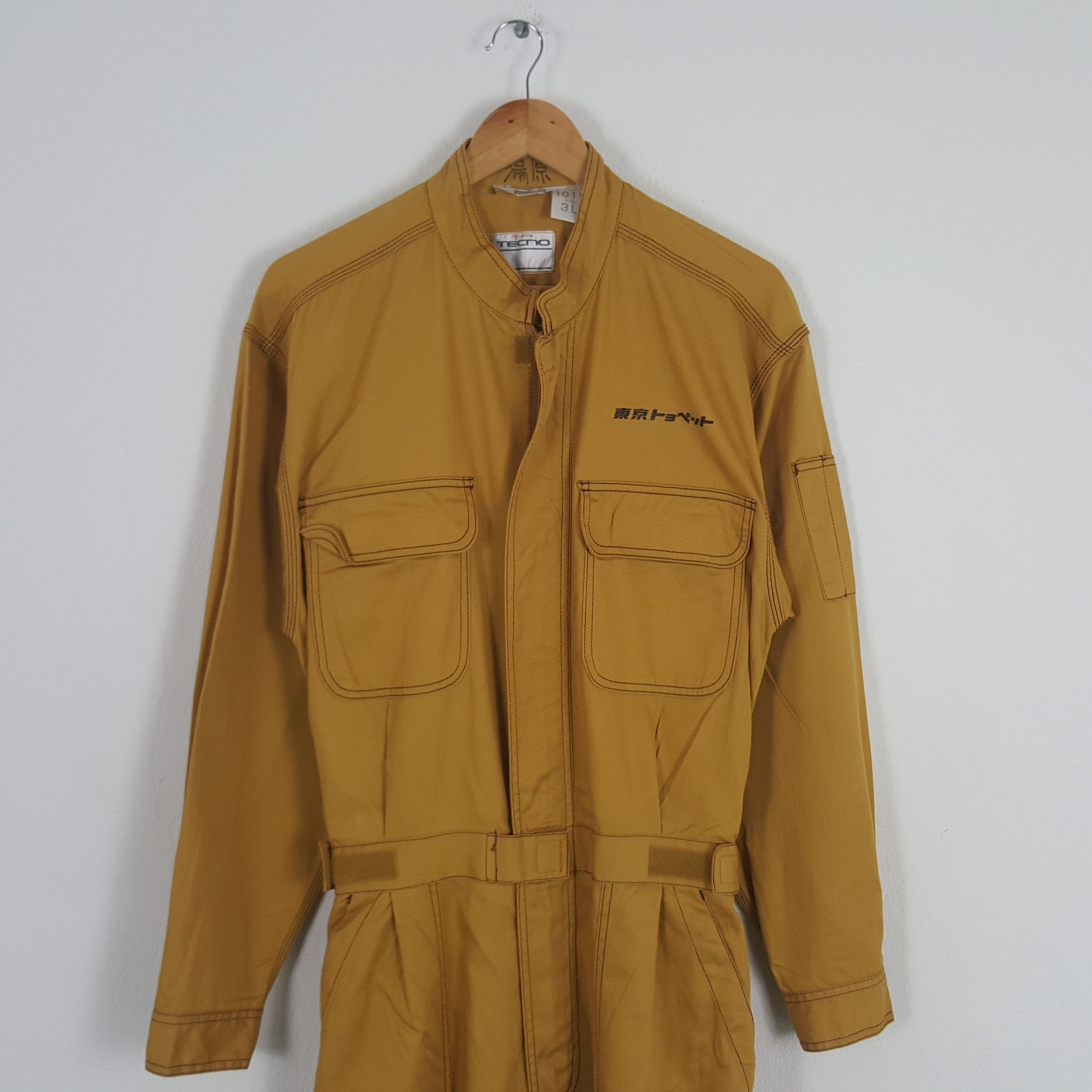 Japanese Brand × Vintage Vintage Toyota Techno Japanese Racing Team Coverall Jacket Size US M / EU 48-50 / 2 - 7 Thumbnail