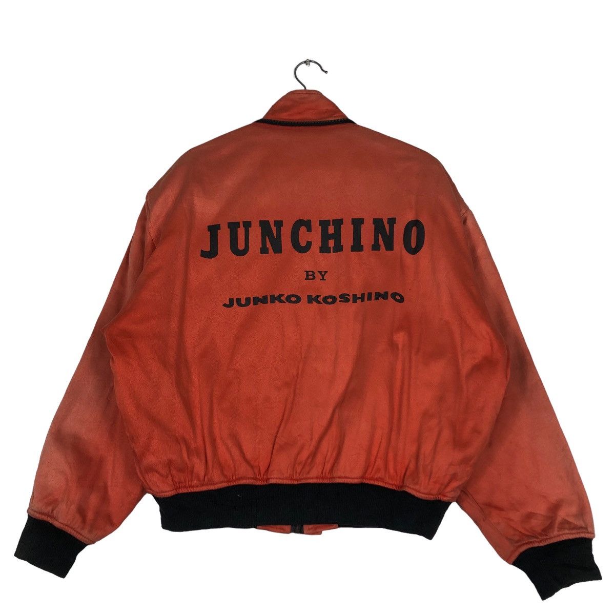 Japanese Brand 🔥Vtg Biker Bomber Jacket Junchino by Junko Koshino Japan Size US M / EU 48-50 / 2 - 1 Thumbnail