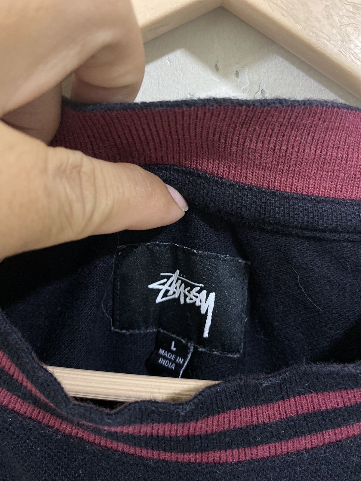 Stussy Stussy Long Sleeve Shirt Size US L / EU 52-54 / 3 - 4 Thumbnail