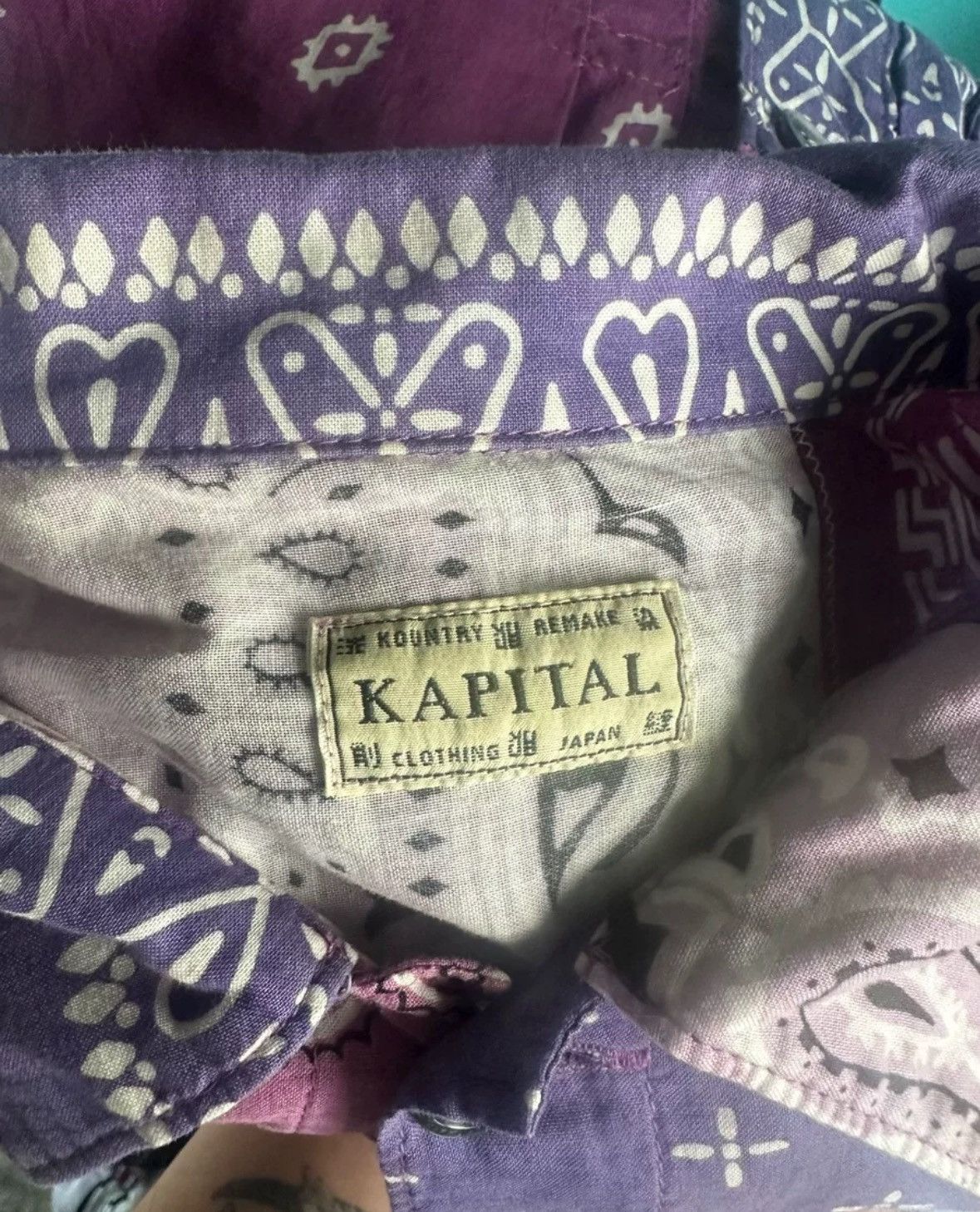 Kapital Kapital Cashew Flower Shirt Jacket2412-Nextarrow Size US XL / EU 56 / 4 - 5 Thumbnail