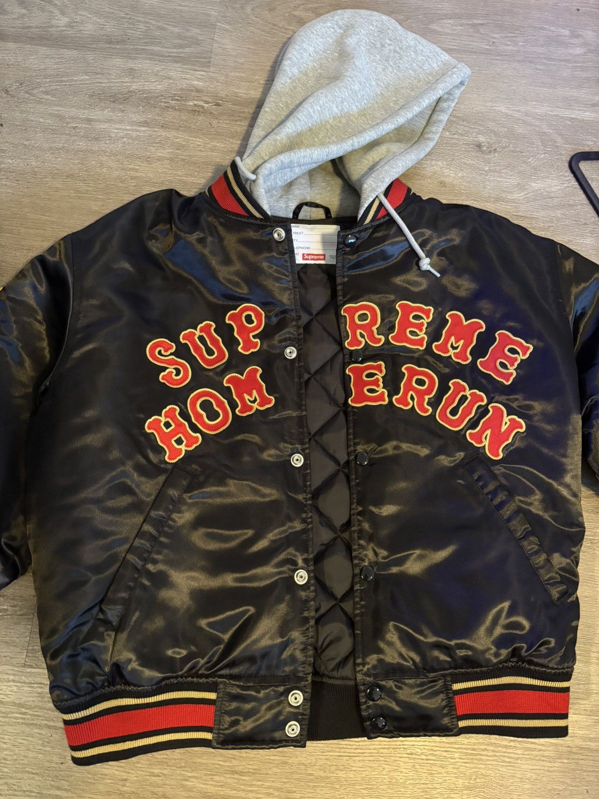 Supreme Supreme x Homerun Jacket Size US S / EU 44-46 / 1 - 2 Thumbnail