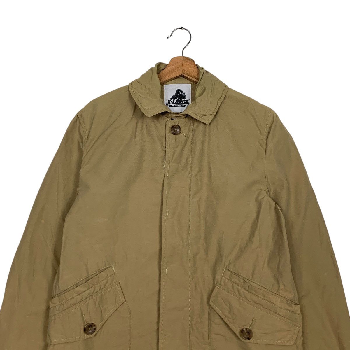 Xlarge X-LARGE Los Angeles Sample Button Coat Jacket #2774-C125 Size US M / EU 48-50 / 2 - 2 Thumbnail