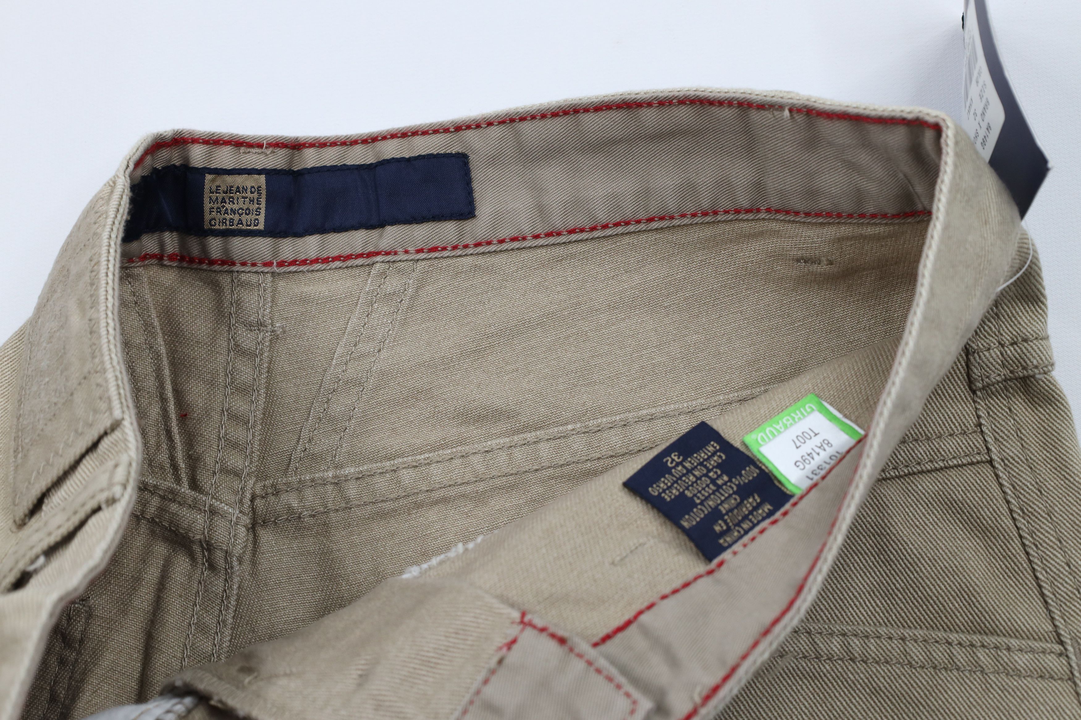 Marithe + Francois Girbaud × Vintage NOS Vintage 90s Marithe Francois Girbaud Denim Jean Shorts Size US 32 / EU 48 - 6 Thumbnail