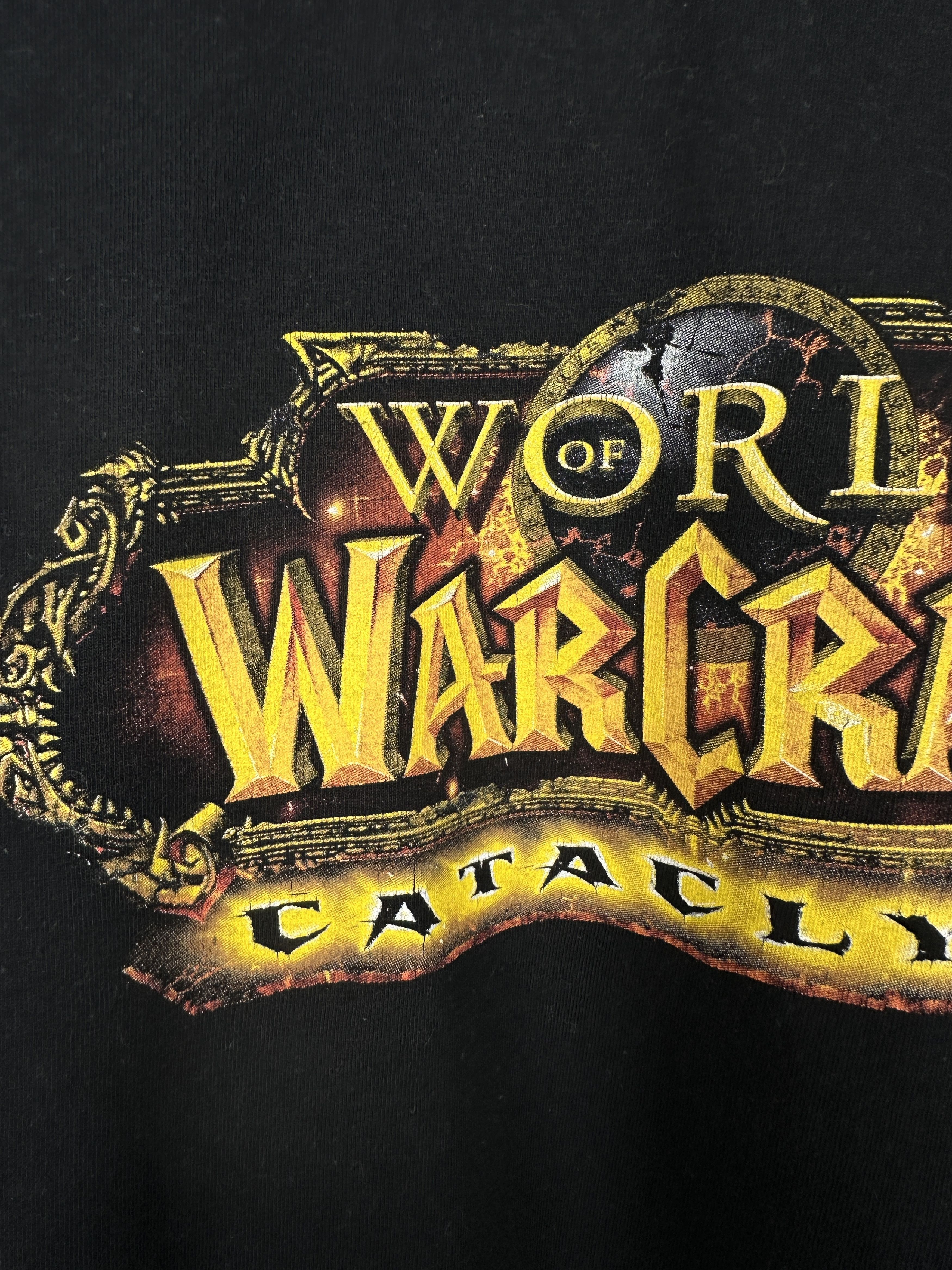 Vintage World Of Warcraft Cataclysm WOW Game Promo Graphic T Shirt Size US XL / EU 56 / 4 - 4 Thumbnail