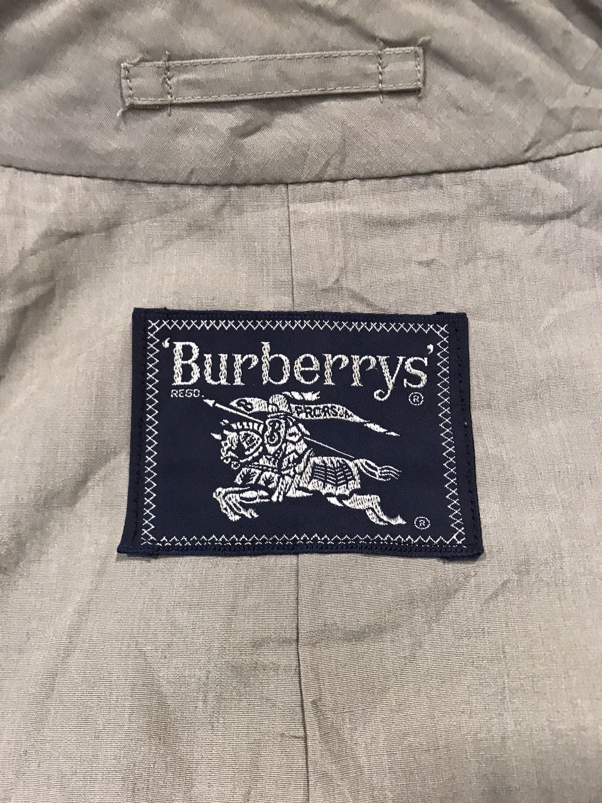 Burberry 90s Burberrys London Trench Coat Jacket Double Breasted Size US L / EU 52-54 / 3 - 6 Thumbnail