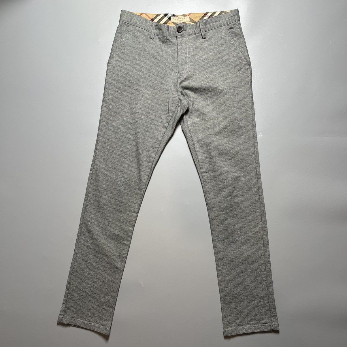 Burberry × Vintage BURBERRY LONDON GREY PANTS SIZE W31/L32 Size US 31 - 1 Thumbnail