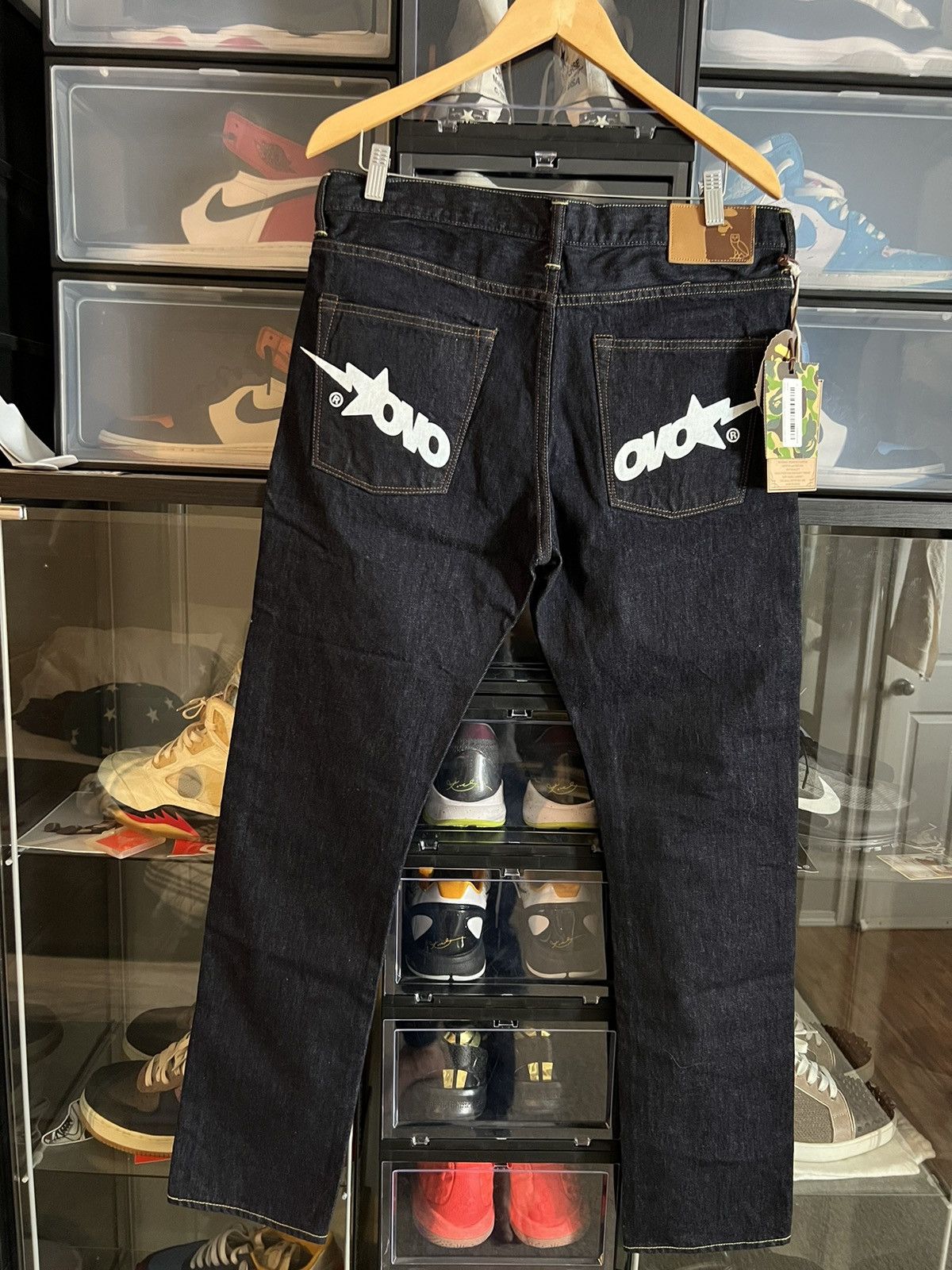 Bape x OVO 2008 Type-05 Slim Taper Denim - thefunkyskunk.ie