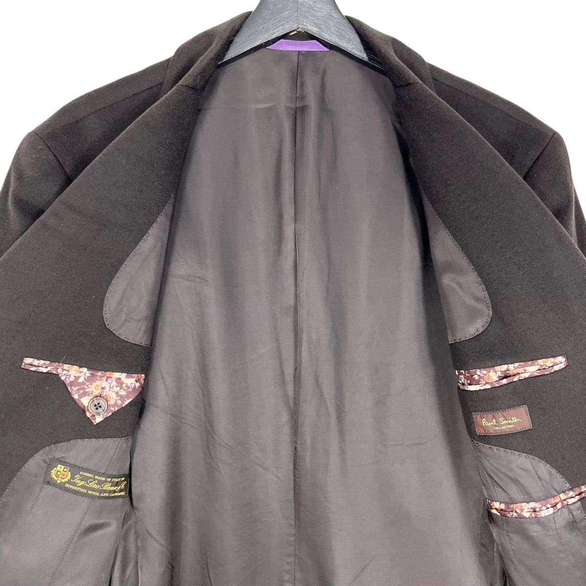 Loro Piana × Paul Smith Loro Piana X Paul Smith Cashmere Coat Size M / US 6-8 / IT 42-44 - 10 Thumbnail
