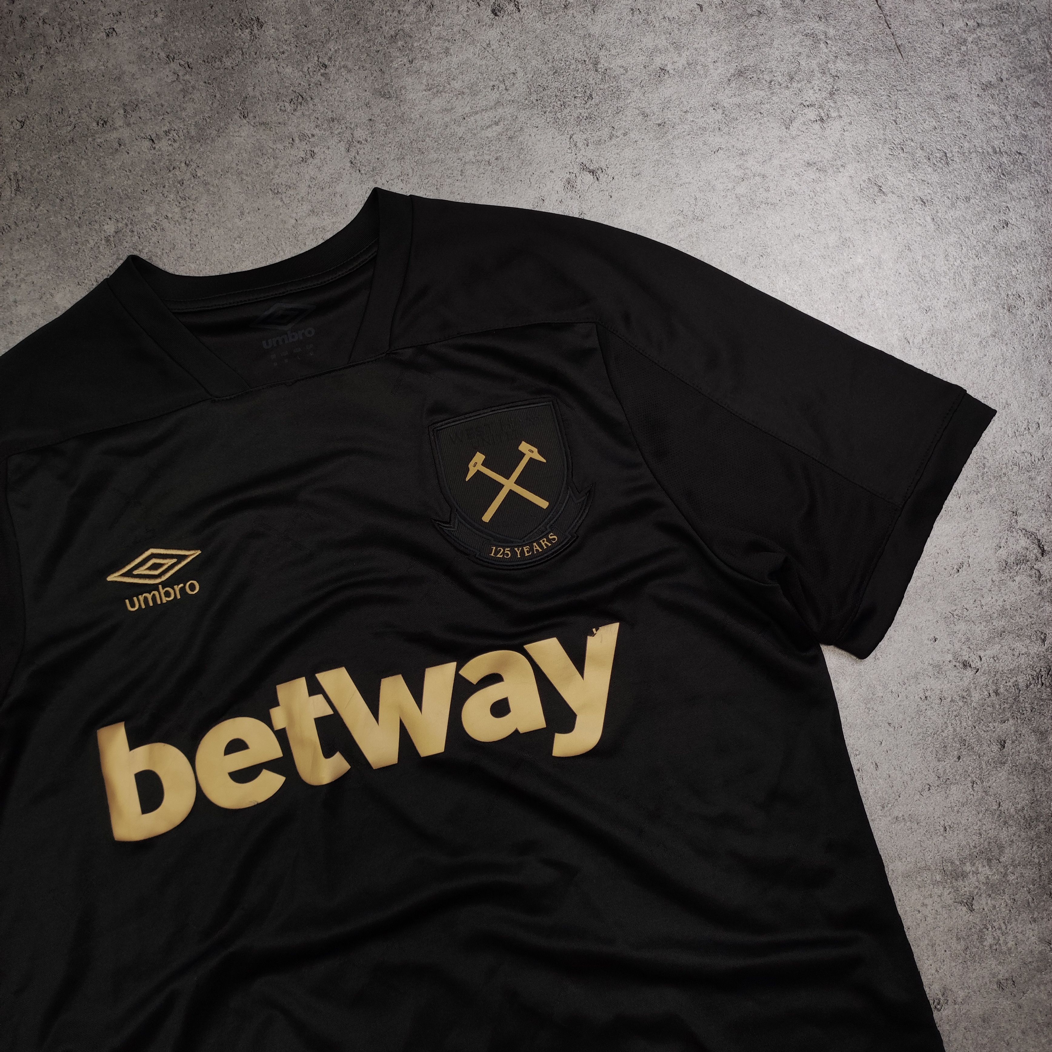 Vintage RARE West Ham United 125Years Limited Football Jersey Size US M / EU 48-50 / 2 - 4 Thumbnail