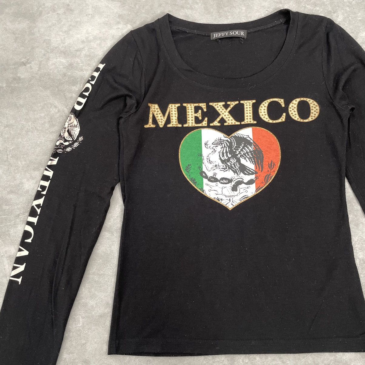 If Six Was Nine × Japanese Brand × Le Grande Bleu (L.G.B.) Jeffy Sour Love mexico punk goth longsleeve Size US S / EU 44-46 / 1 - 3 Thumbnail