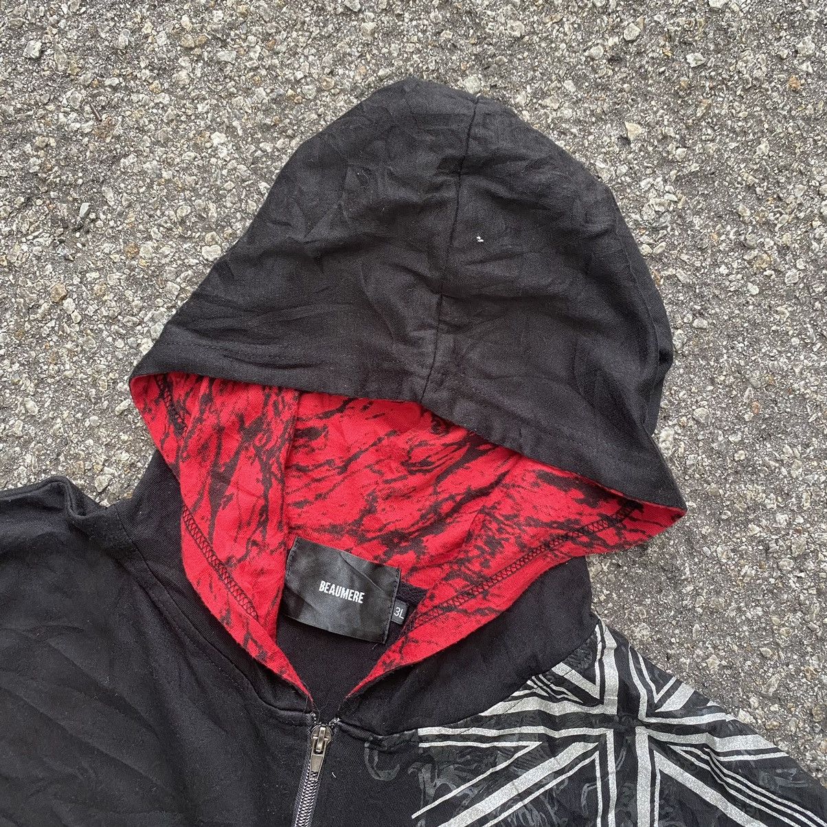 Hysteric Glamour Beaumere Hoodie Poem Punk Grunge Ghotic Styled Size US XL / EU 56 / 4 - 3 Thumbnail