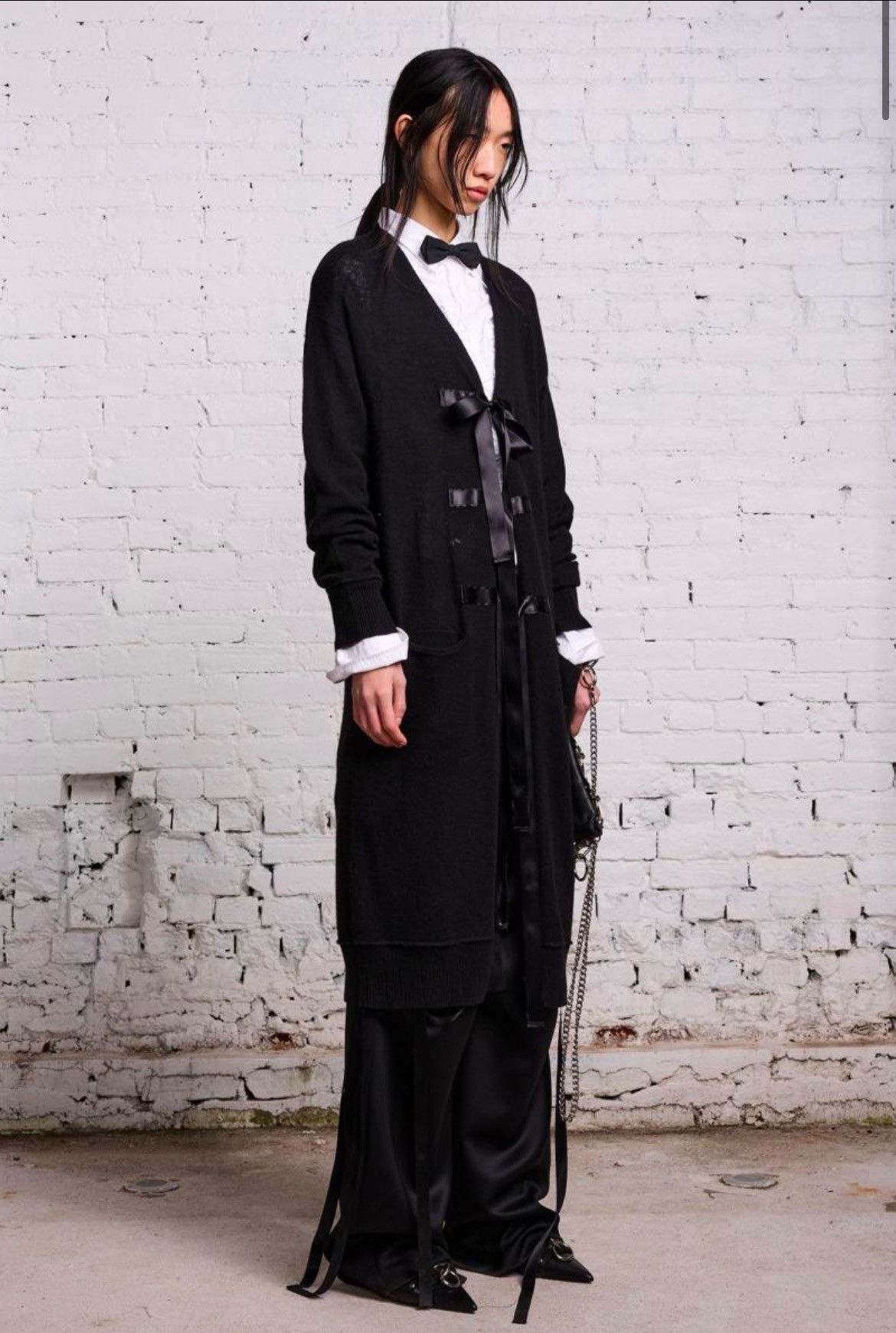 R13 Tape Tie Long Cardigan. Small Size S / US 4 / IT 40 - 3 Thumbnail