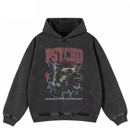 Japanese Brand × Vintage "PSYCHO-M" Hoodie Size US M / EU 48-50 / 2 - 1 Thumbnail
