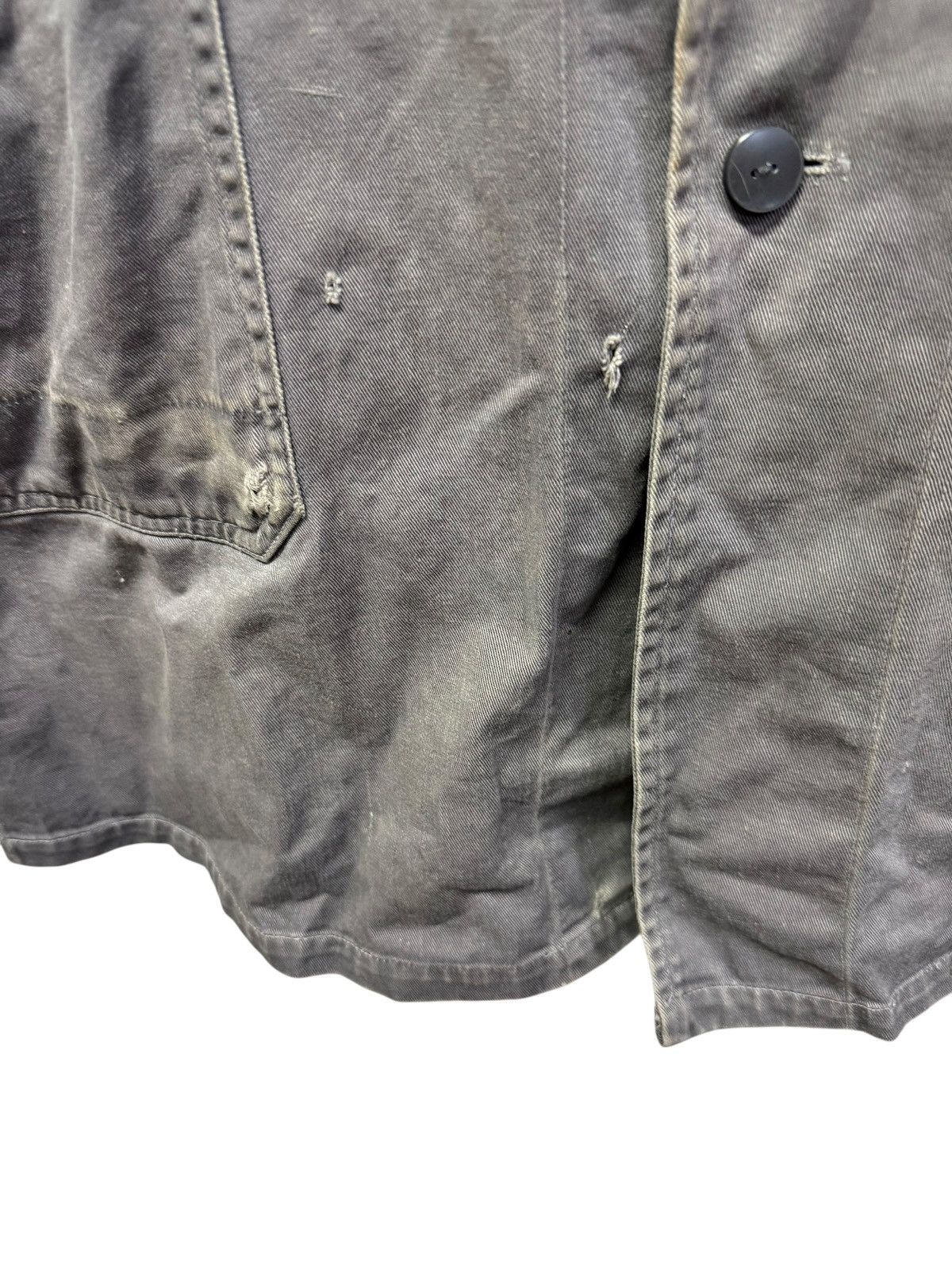Vintage 🔥vintage french workwear distressed Size US L / EU 52-54 / 3 - 4 Thumbnail