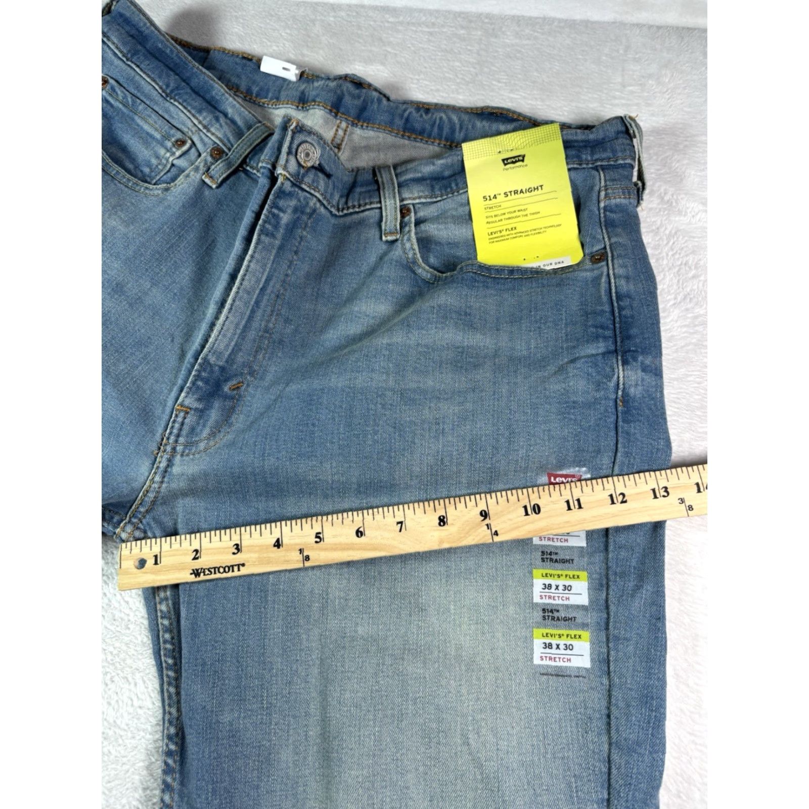 Levi's VINTAGE not? No. Levi’s 514 Jeans Men’s Stretch Straight Fit Denim 38x30 NEW WITH TAGS Jeans Size US 38 / EU 54 - 6 Thumbnail