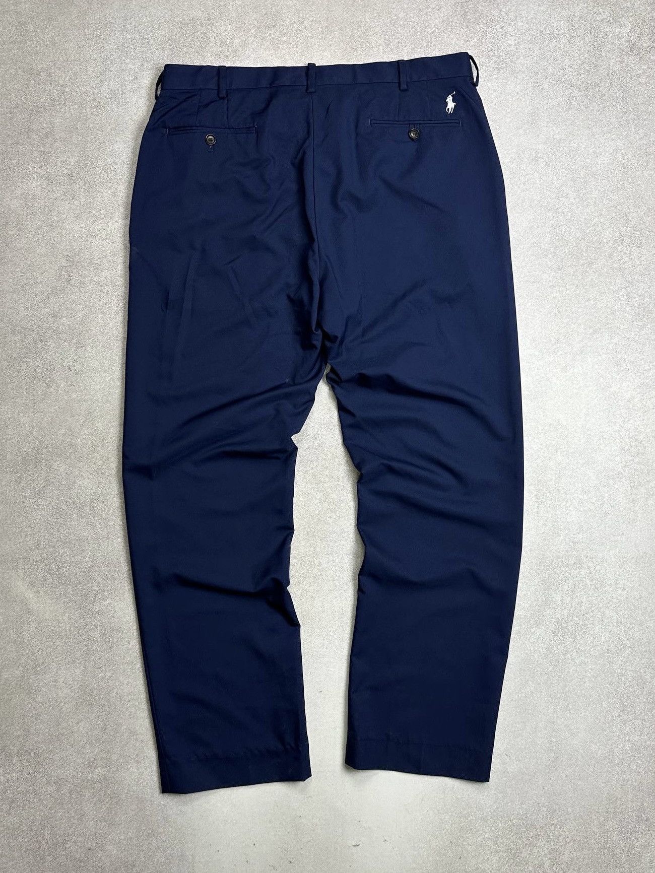 Polo Ralph Lauren Vintage Polo Ralph Lauren RRL Blue Chino Golf Pants 36x32 Size US 36 / EU 52 - 1 Thumbnail