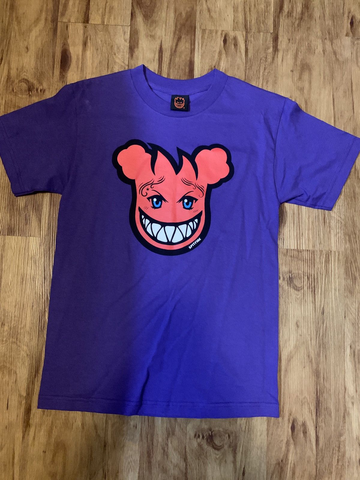 Spitfire DIVA x Spitfire Purple Collab Tee Size US S / EU 44-46 / 1 - 1 Thumbnail