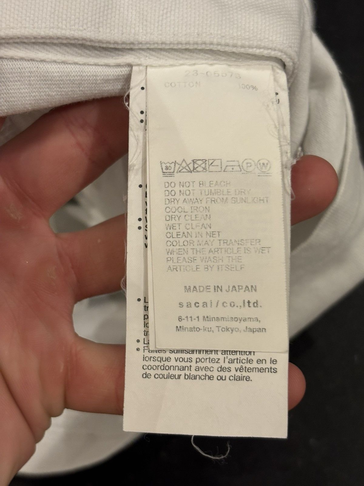 Carhartt × Sacai Sacaii x Carhartt Size US M / EU 48-50 / 2 - 6 Thumbnail