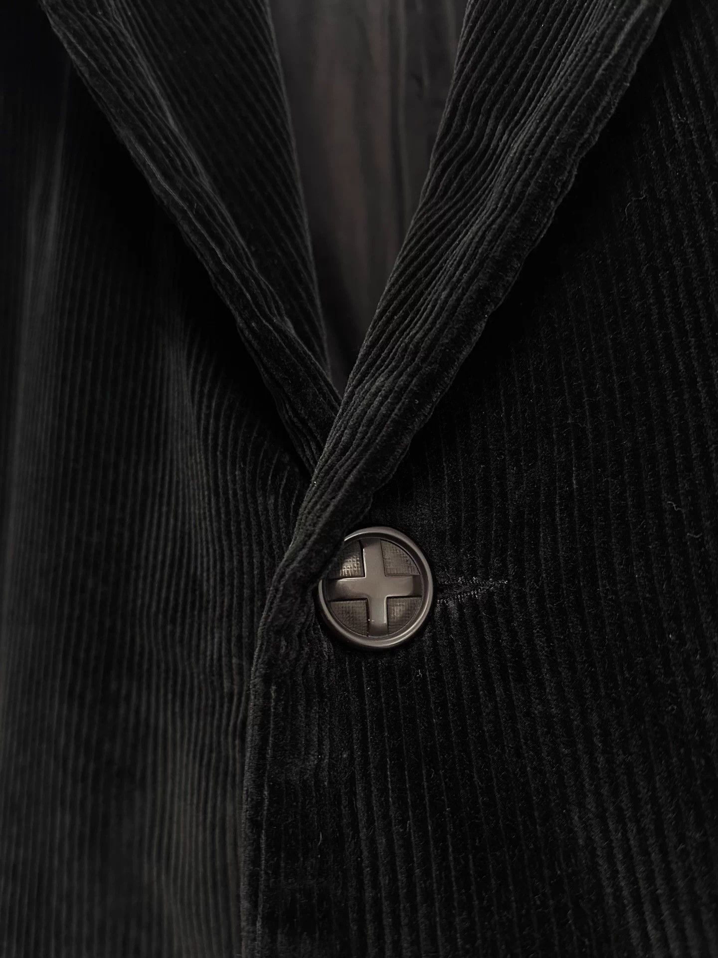 Casey Casey casey casey black corduroy blazer m cross buttons Size US M / EU 48-50 / 2 - 7 Thumbnail