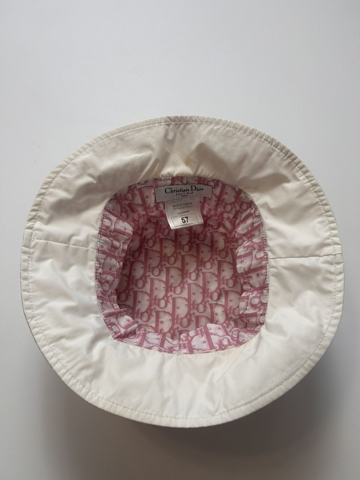 Dior × Vintage Vintage 90 dior bucket hat by john galliano Size ONE SIZE - 5 Thumbnail
