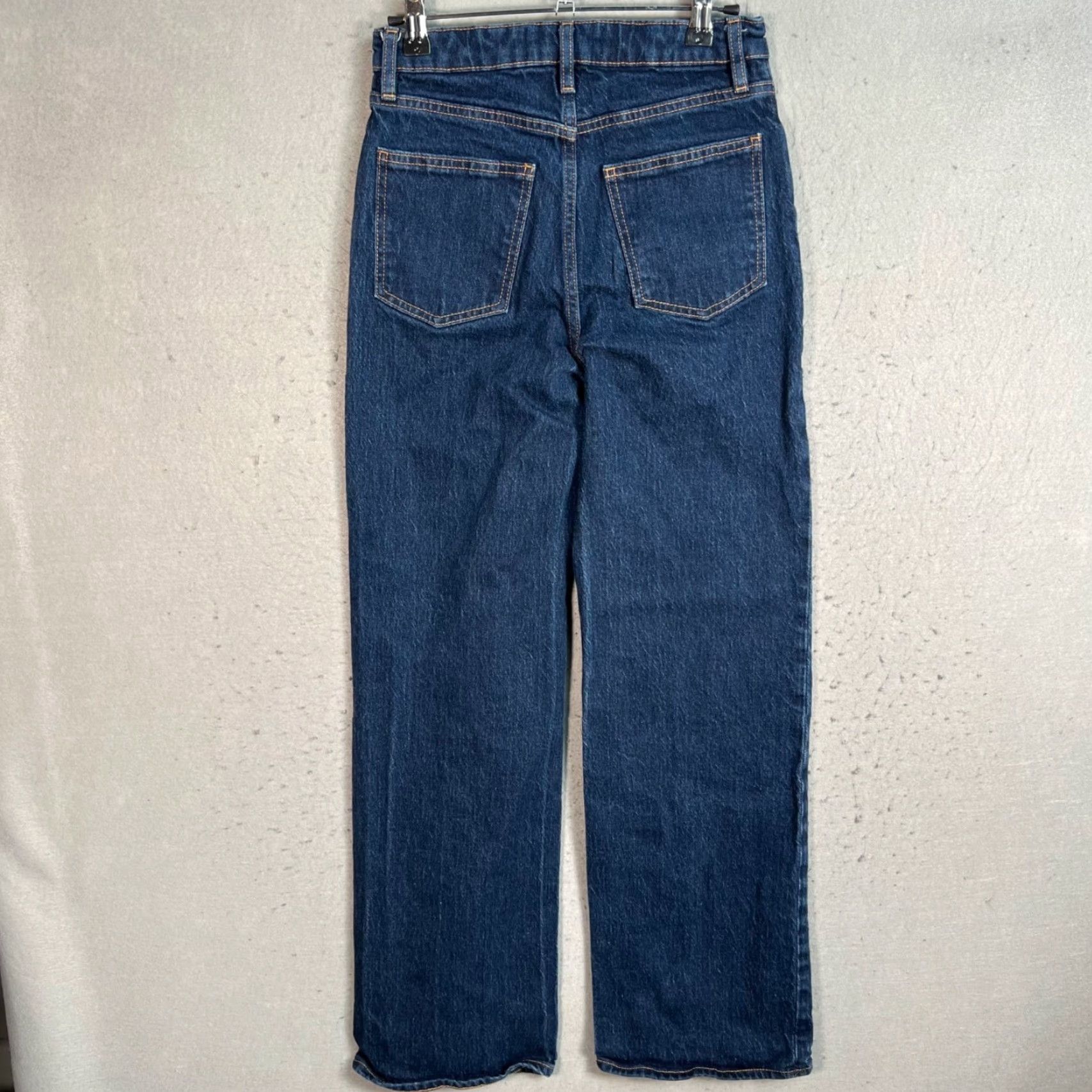 Denime VINTAGE Denim Forum High-Rise Straight Leg Jeans Womens Size 24 Blue Denim Size 42" / US 20 - 2 Thumbnail