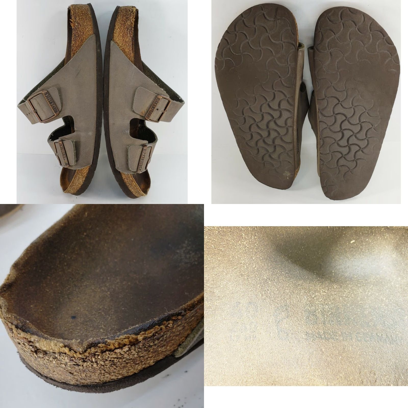 Birkenstock Birkenstock Arizona Sandals Women’s 9M 40 EU Mocha Buckle Straps 151181 Size US 9 / IT 39 - 8 Thumbnail