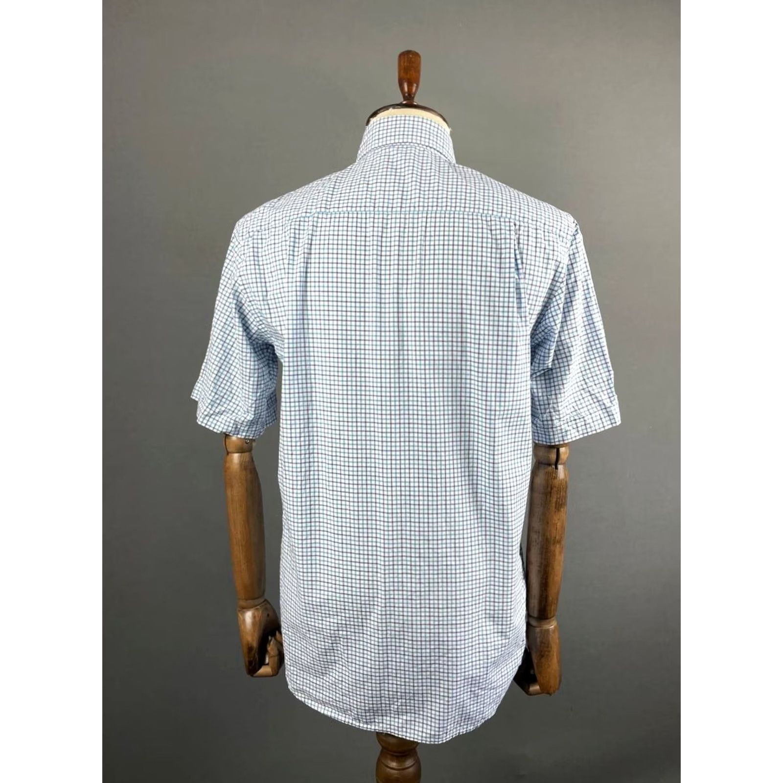 Paul & Shark Paul & Shark Shirt Mens 40 Blue Yachting Casual Size Plaid Cotton Short Sleeve Size US L / EU 52-54 / 3 - 2 Thumbnail