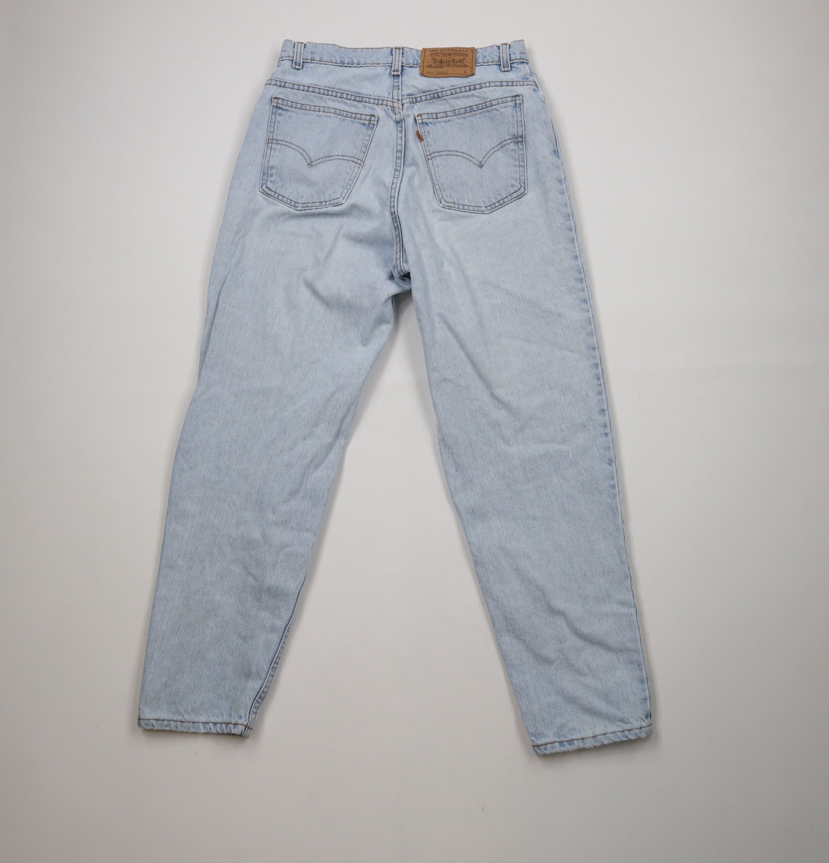 Levi's × Vintage Vintage 90s Levis 15951 Orange Tab Fit Tapered Leg Jeans USA Size 34" / US 12 / IT 48 - 11 Thumbnail
